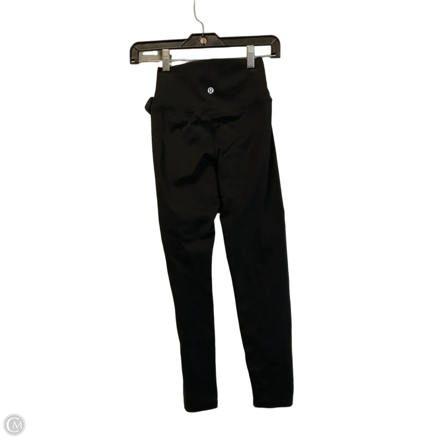 Athletic Leggings By Lululemon In Black, Size: 0