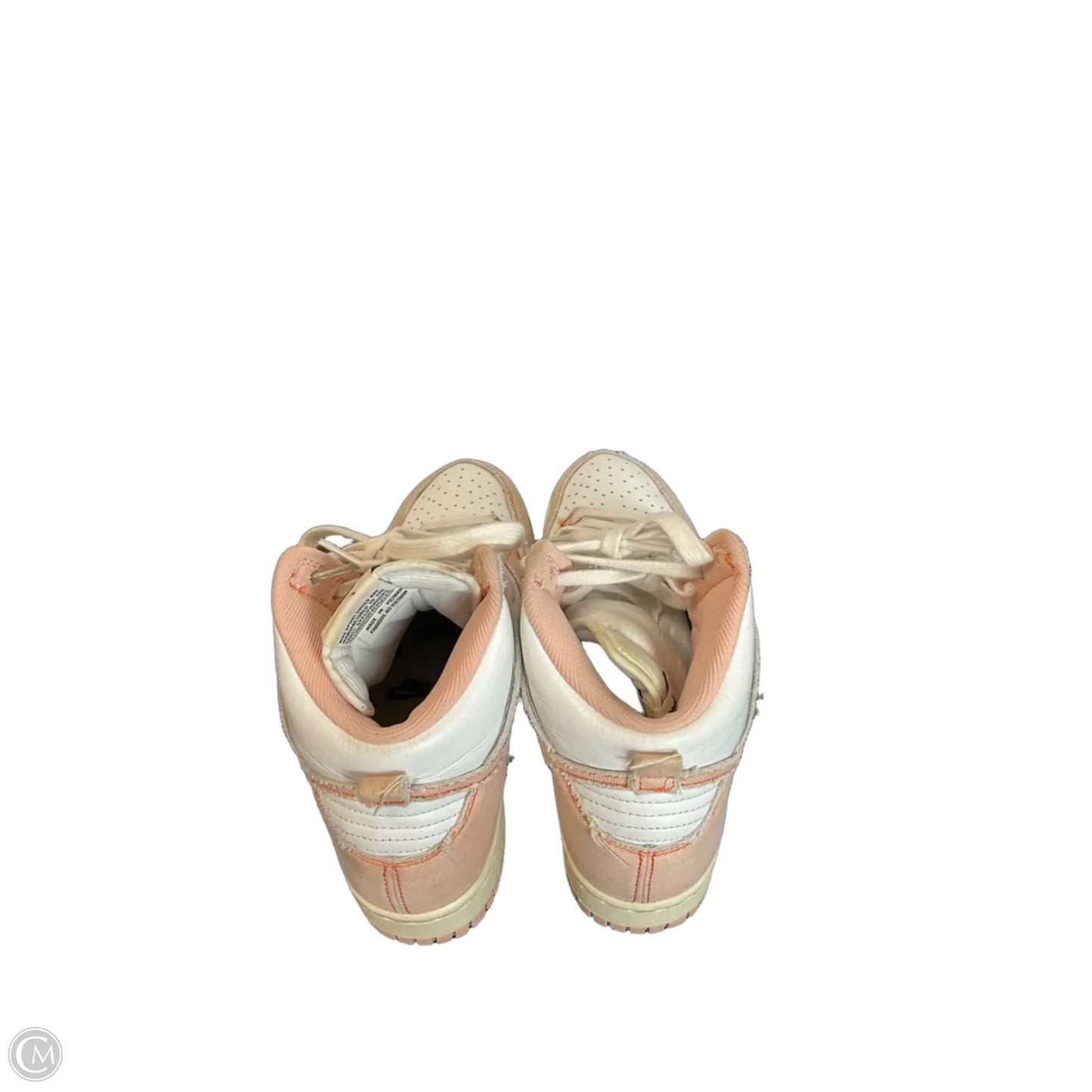 Shoes Sneakers By Nike In Orange, Size: 9