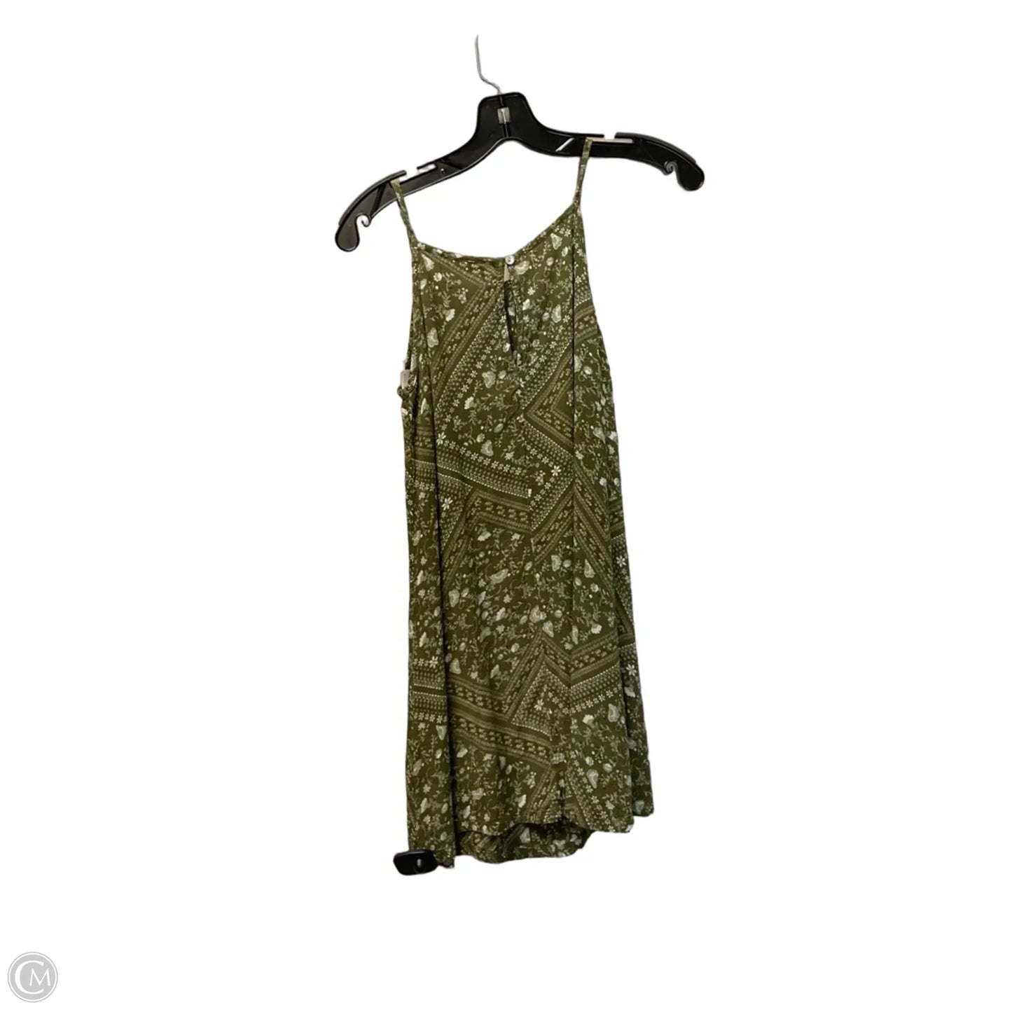 Top Sleeveless By Planet Gold In Green, Size: Xs