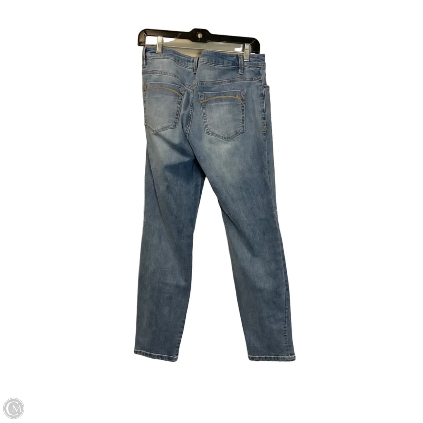 Jeans Straight By Nanette Lepore In Blue Denim, Size: 8