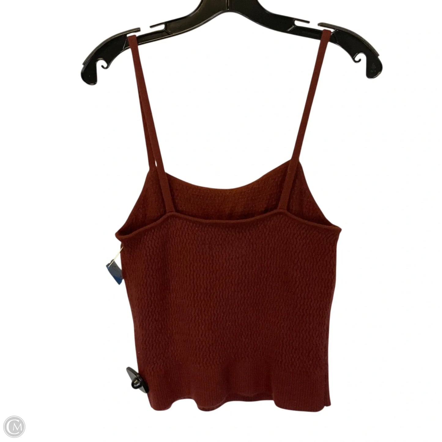 Top Sleeveless By Maeve In Brown, Size: M