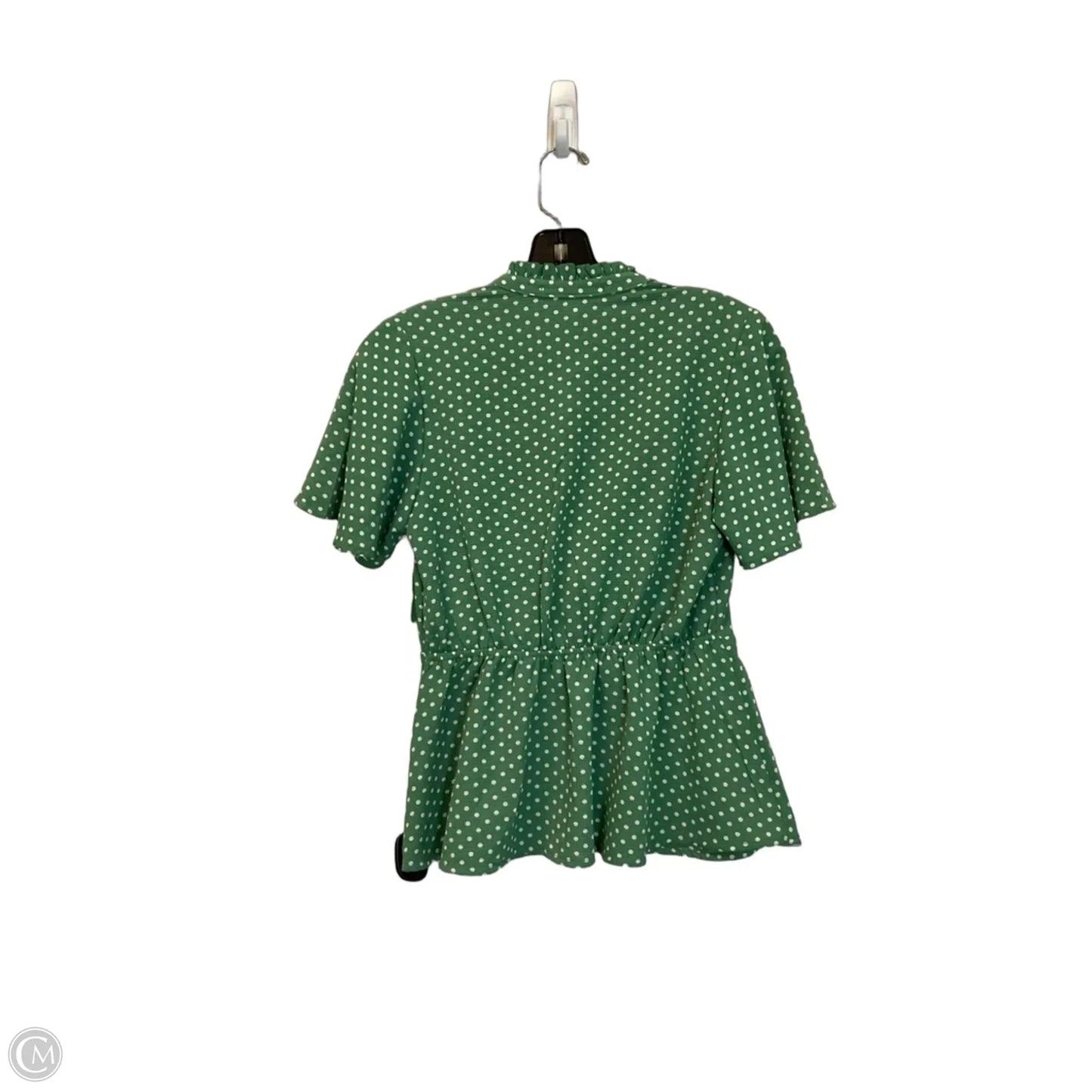 Top Short Sleeve Basic By Monteau In Green, Size: S