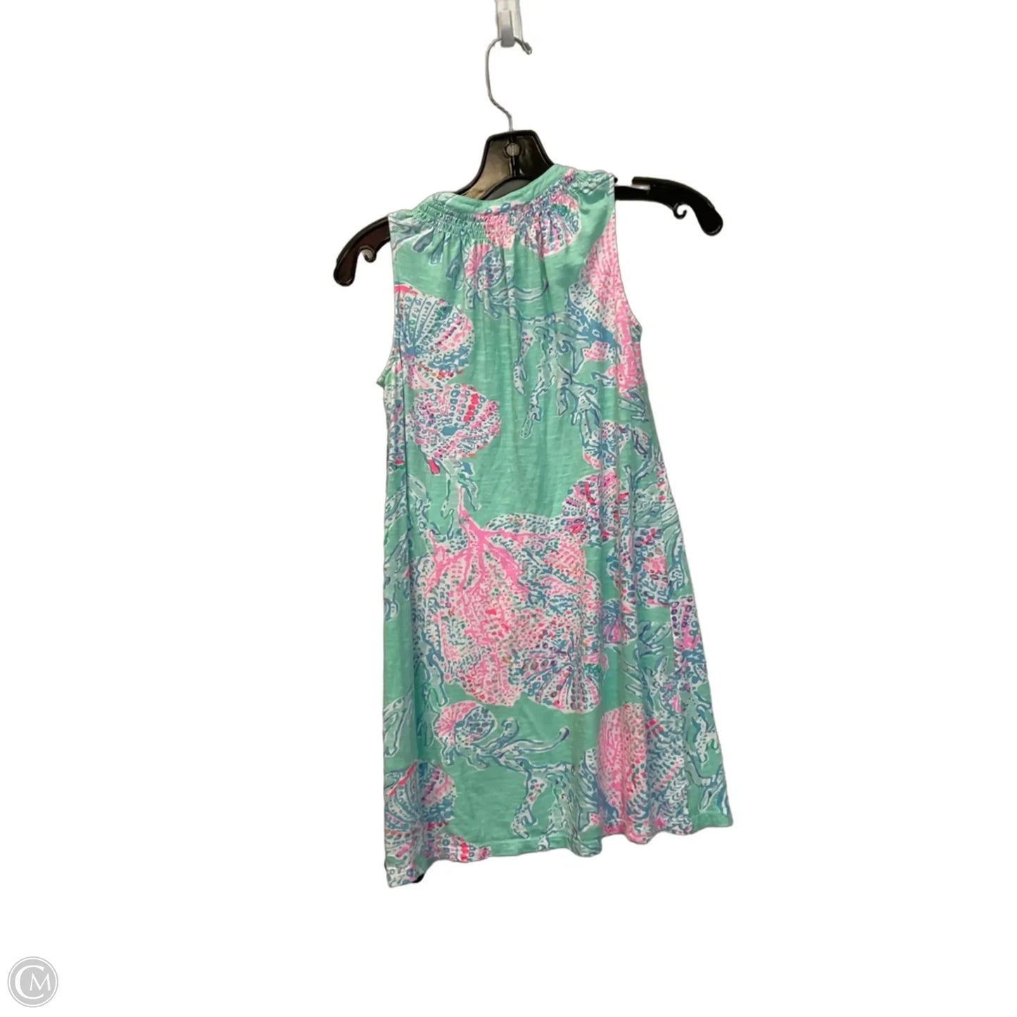 Top Sleeveless Designer By Lilly Pulitzer In Blue, Size: Xxs