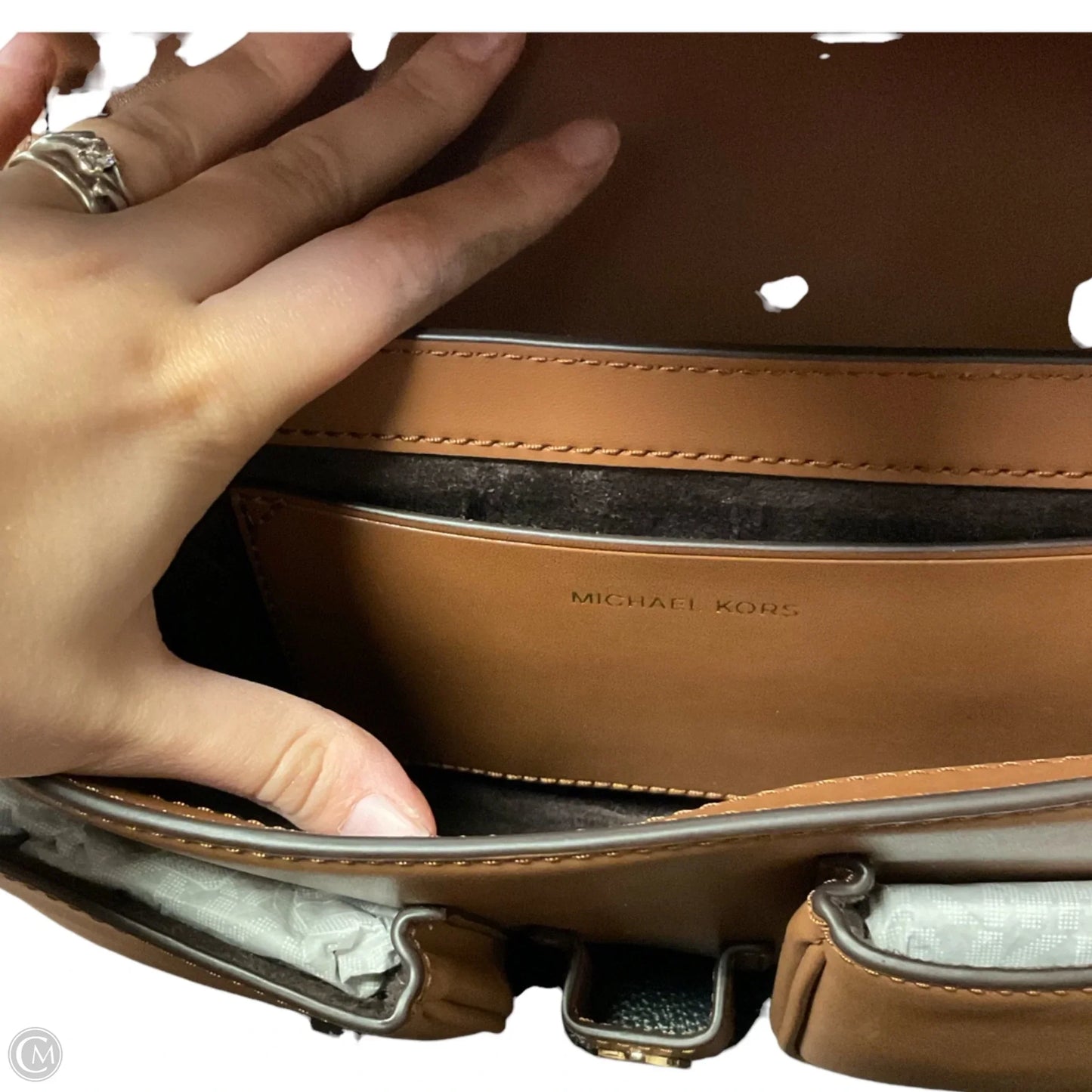 Handbag Designer By Michael Kors, Size: Medium