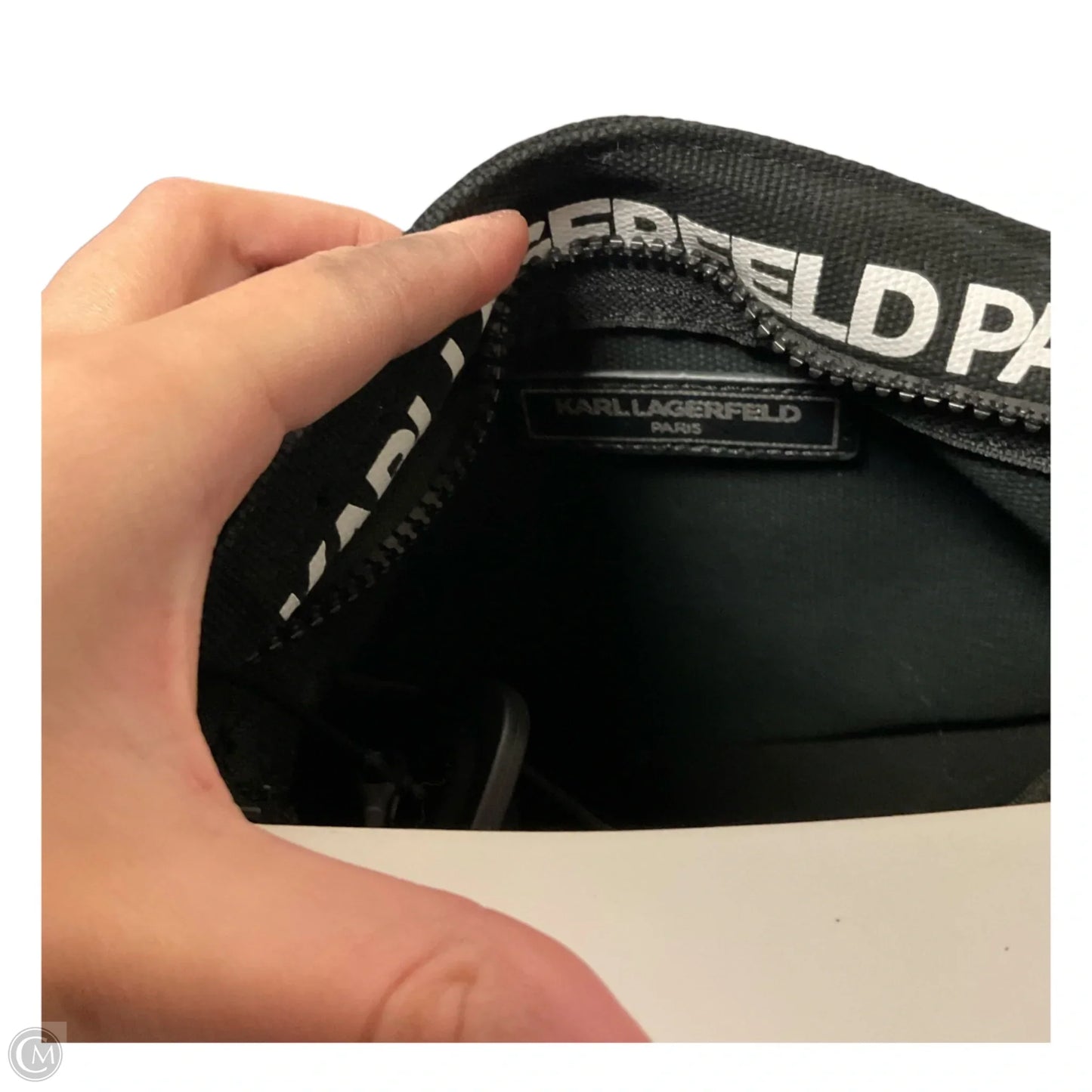 Handbag Designer By Karl Lagerfeld, Size: Medium