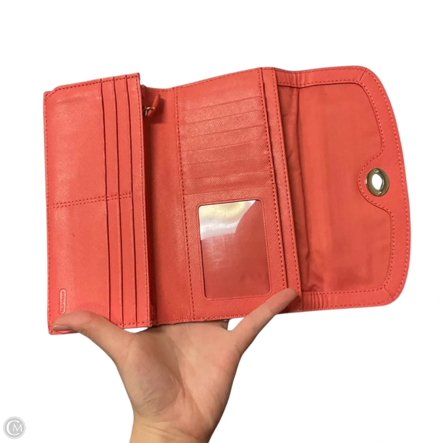 Wallet Designer By Coach, Size: Medium