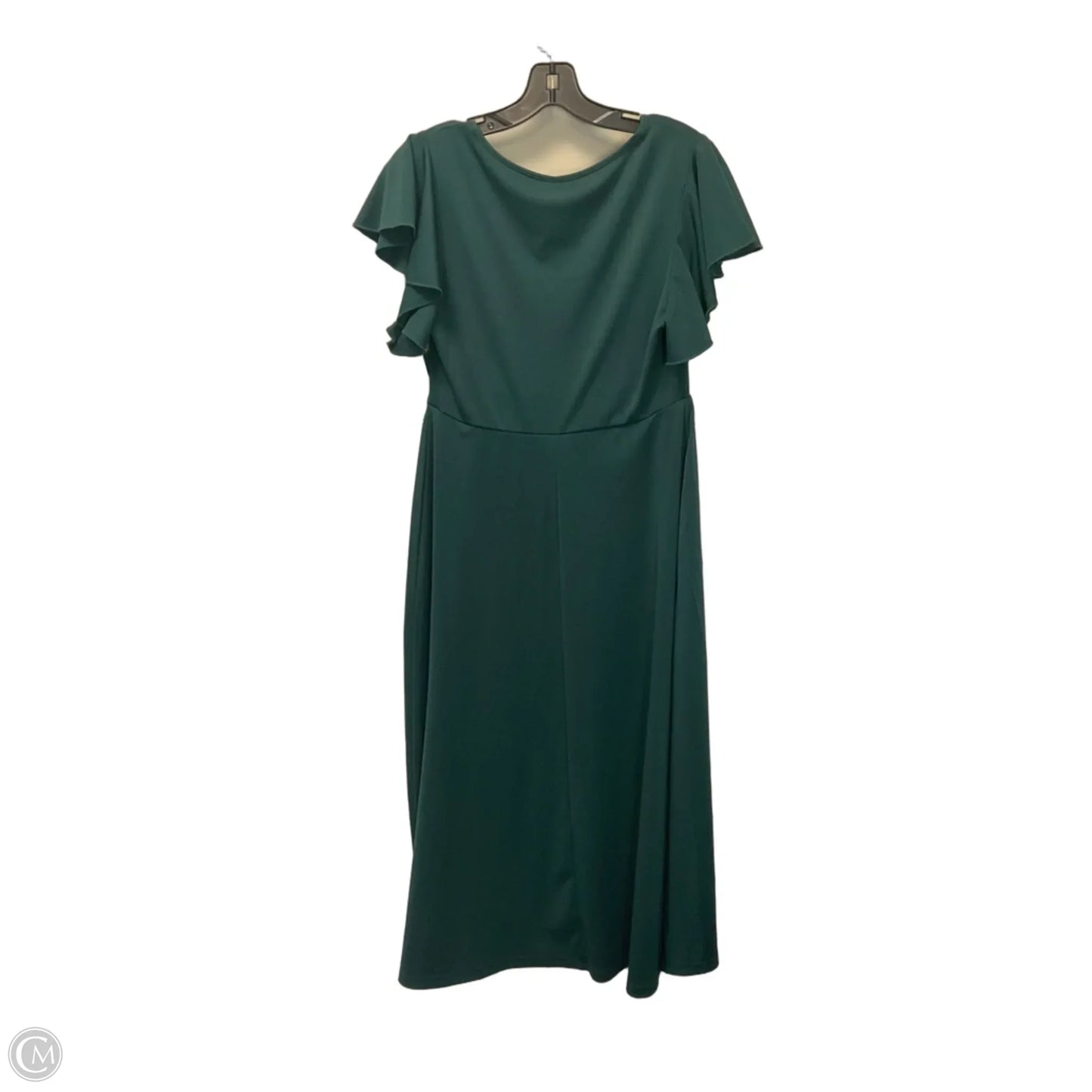 Dress Casual Maxi By Clothes Mentor In Green, Size: M