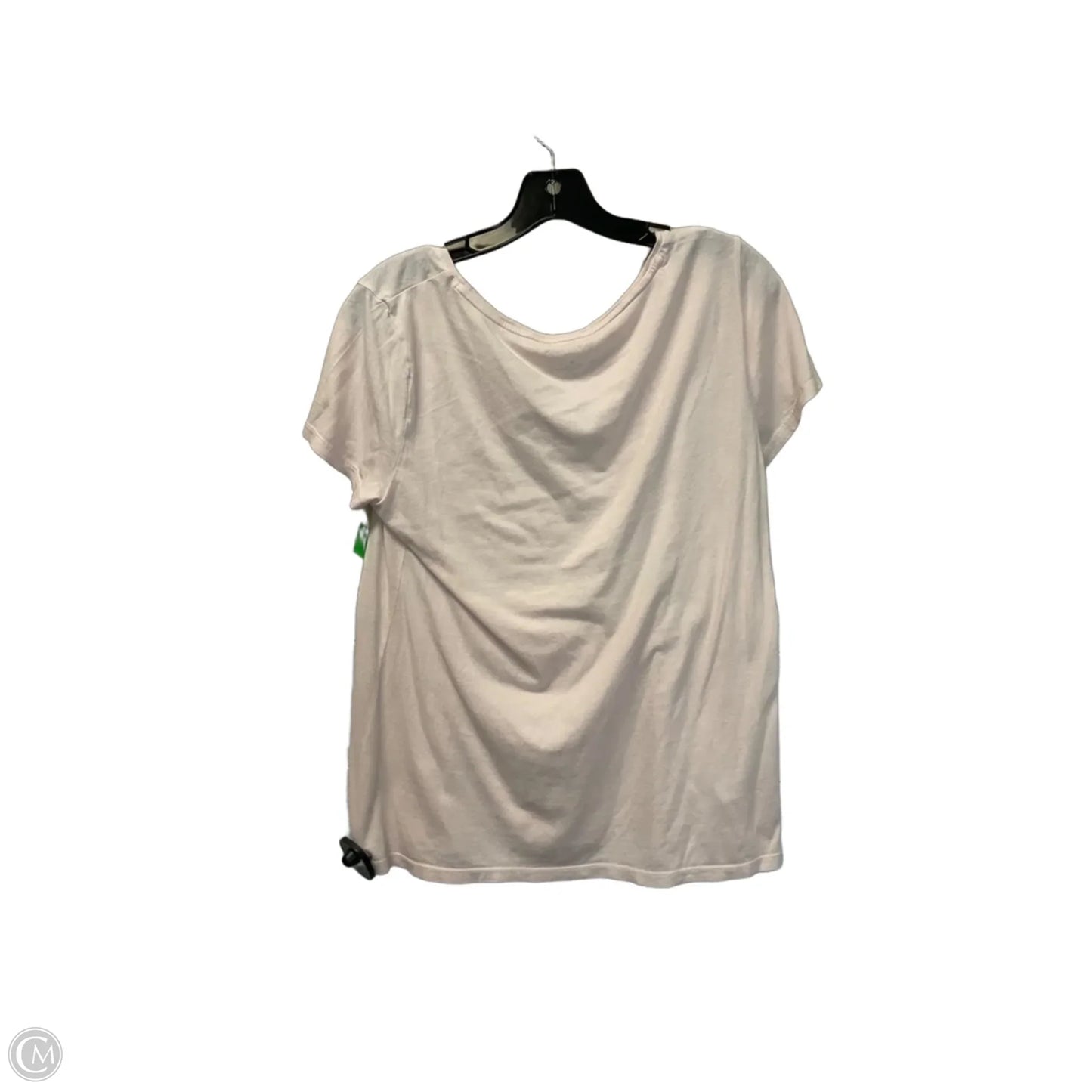 Top Short Sleeve By Ann Taylor In Pink, Size: M