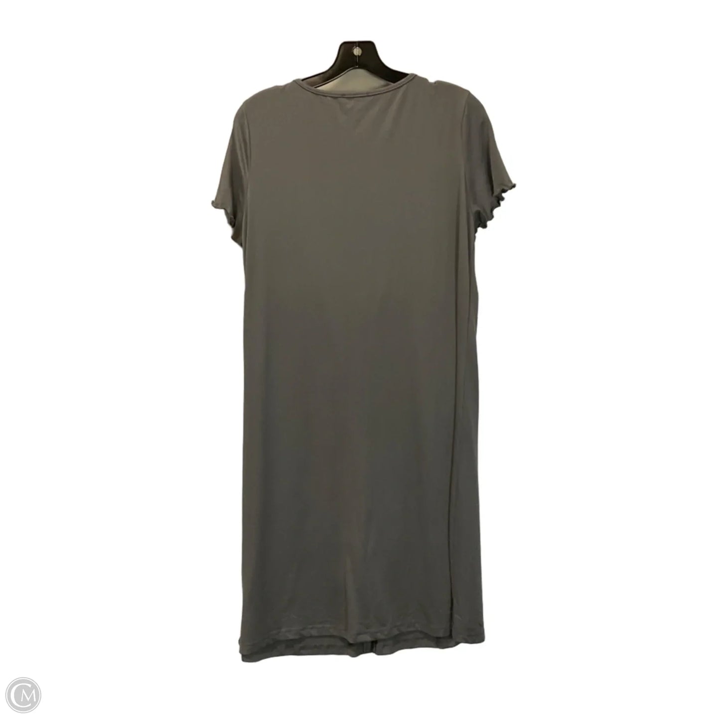 Dress Casual Midi By Ekouaer In Grey, Size: M