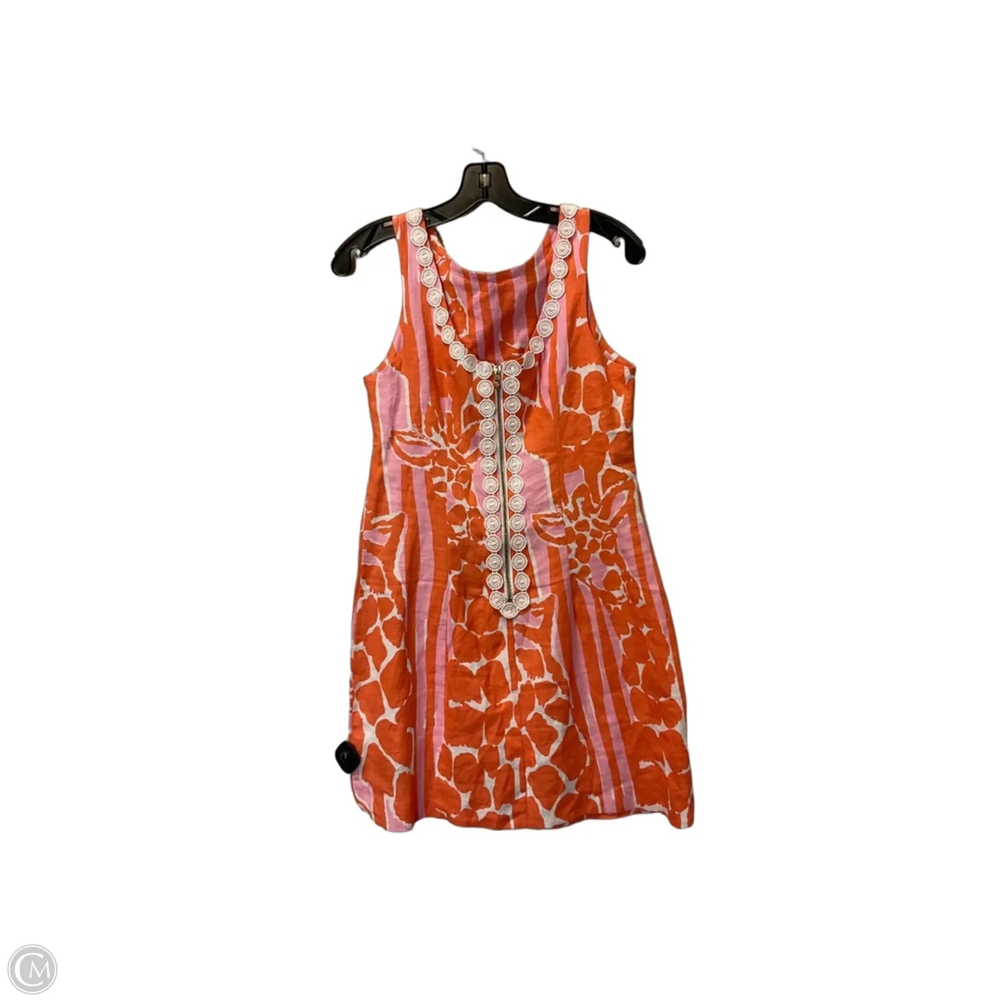 Dress Designer By Lilly Pulitzer In Orange, Size: S