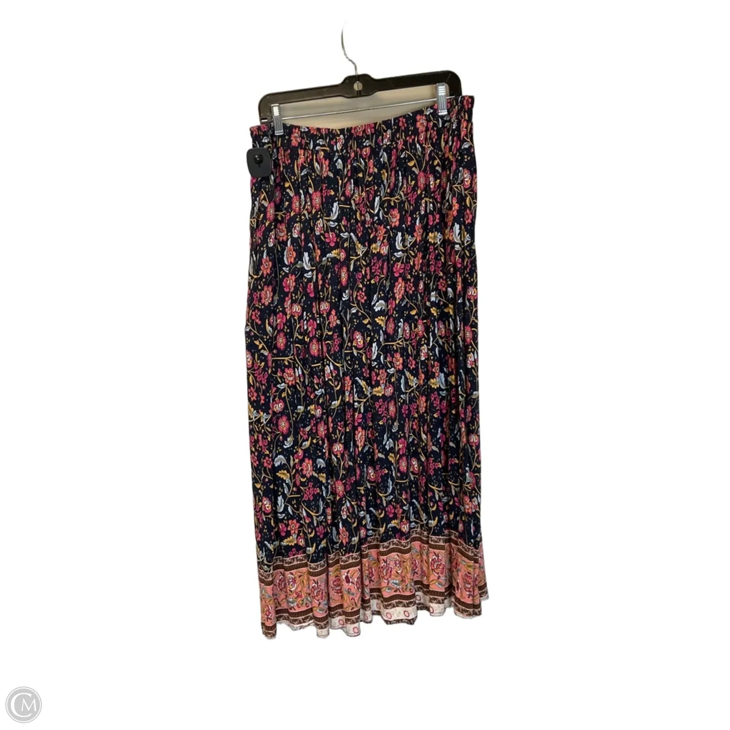 Skirt Maxi By Bloomchic In Floral Print, Size: 1x