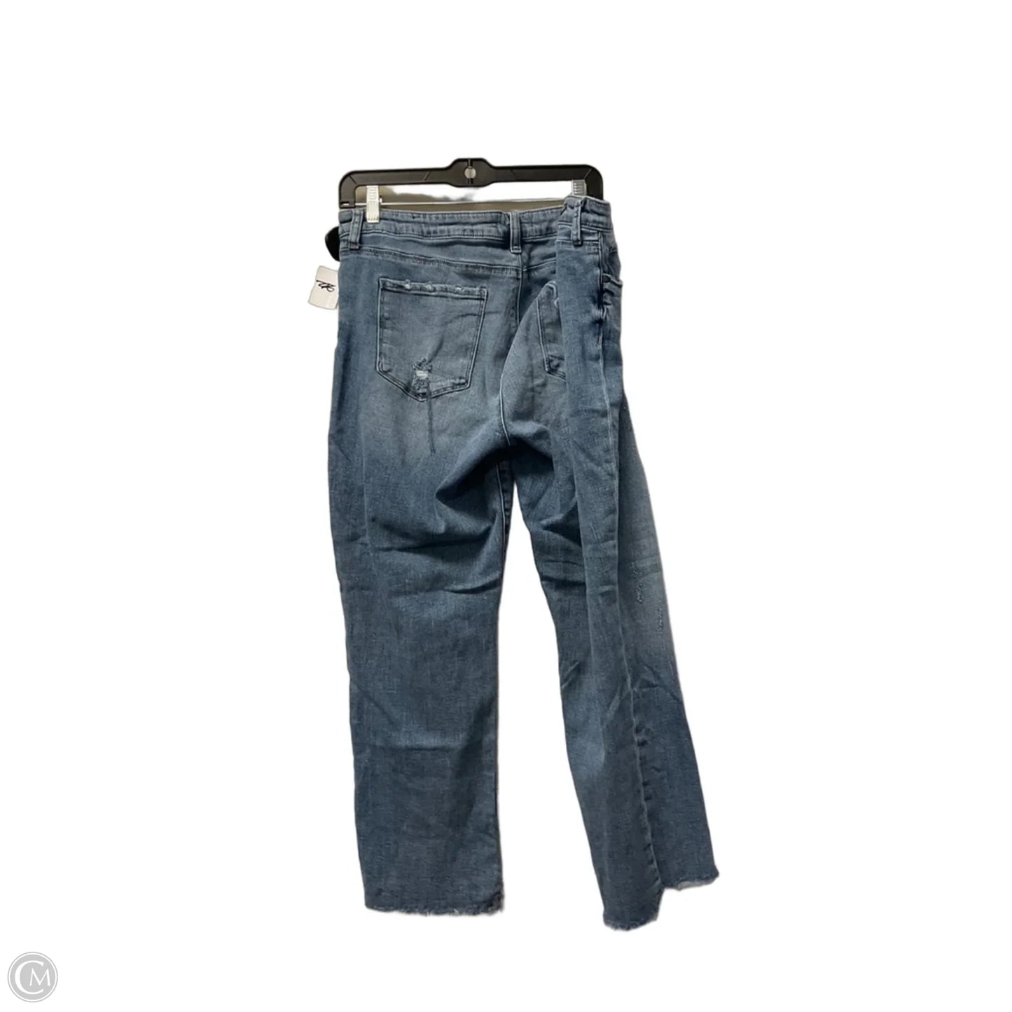 Jeans Straight By Kut In Blue Denim, Size: 16