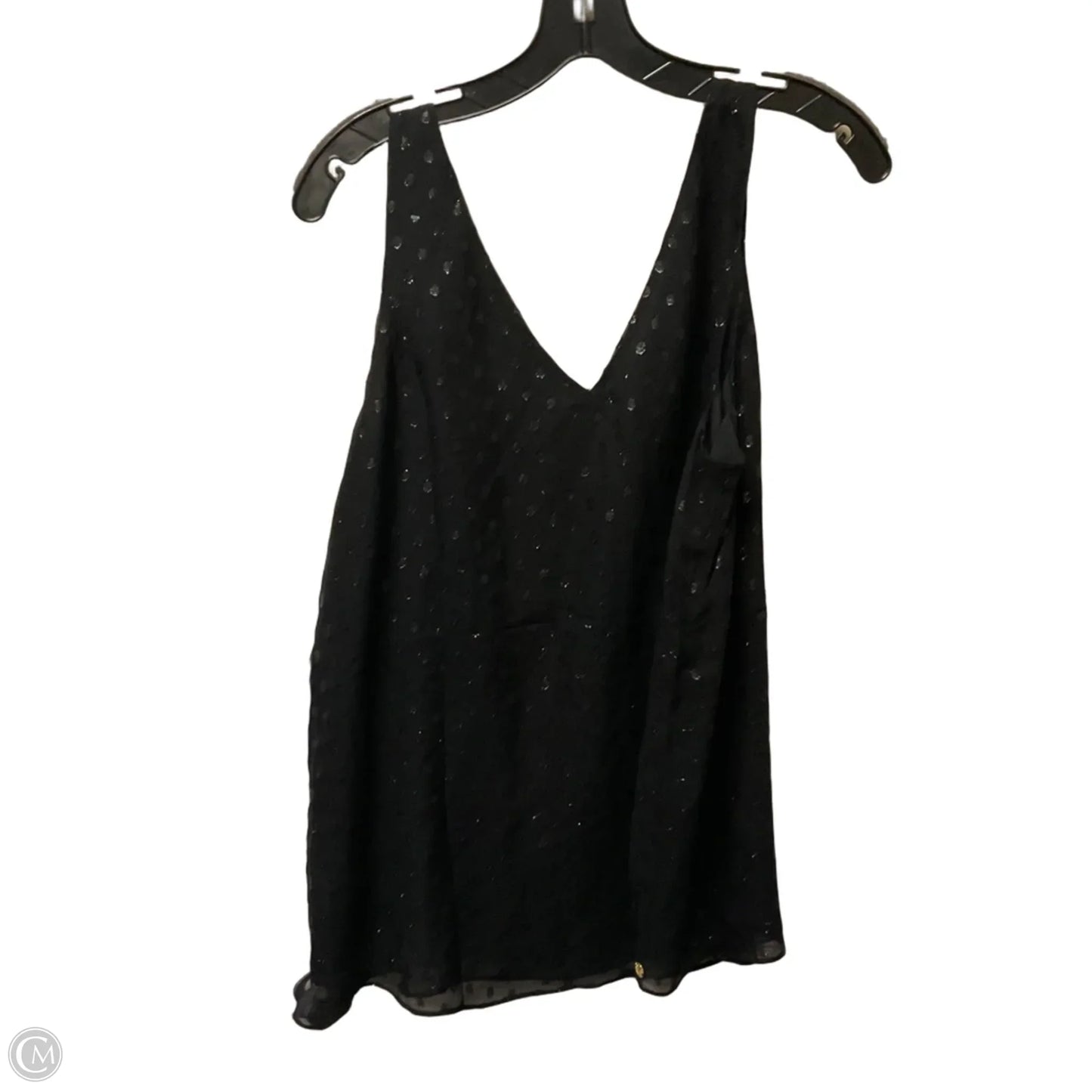 Top Sleeveless Designer By Lilly Pulitzer In Black, Size: L