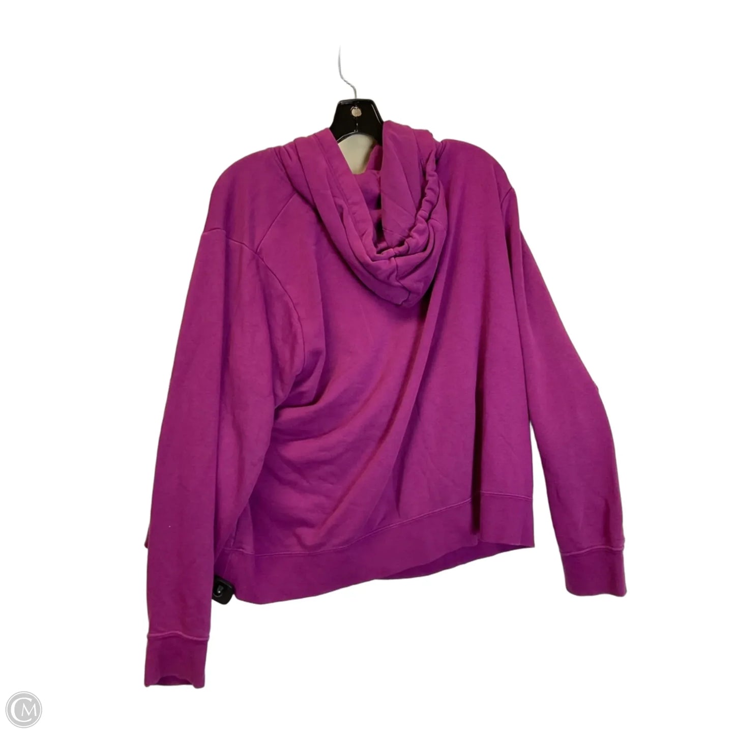 Sweatshirt Hoodie By Nike In Purple, Size: 1x