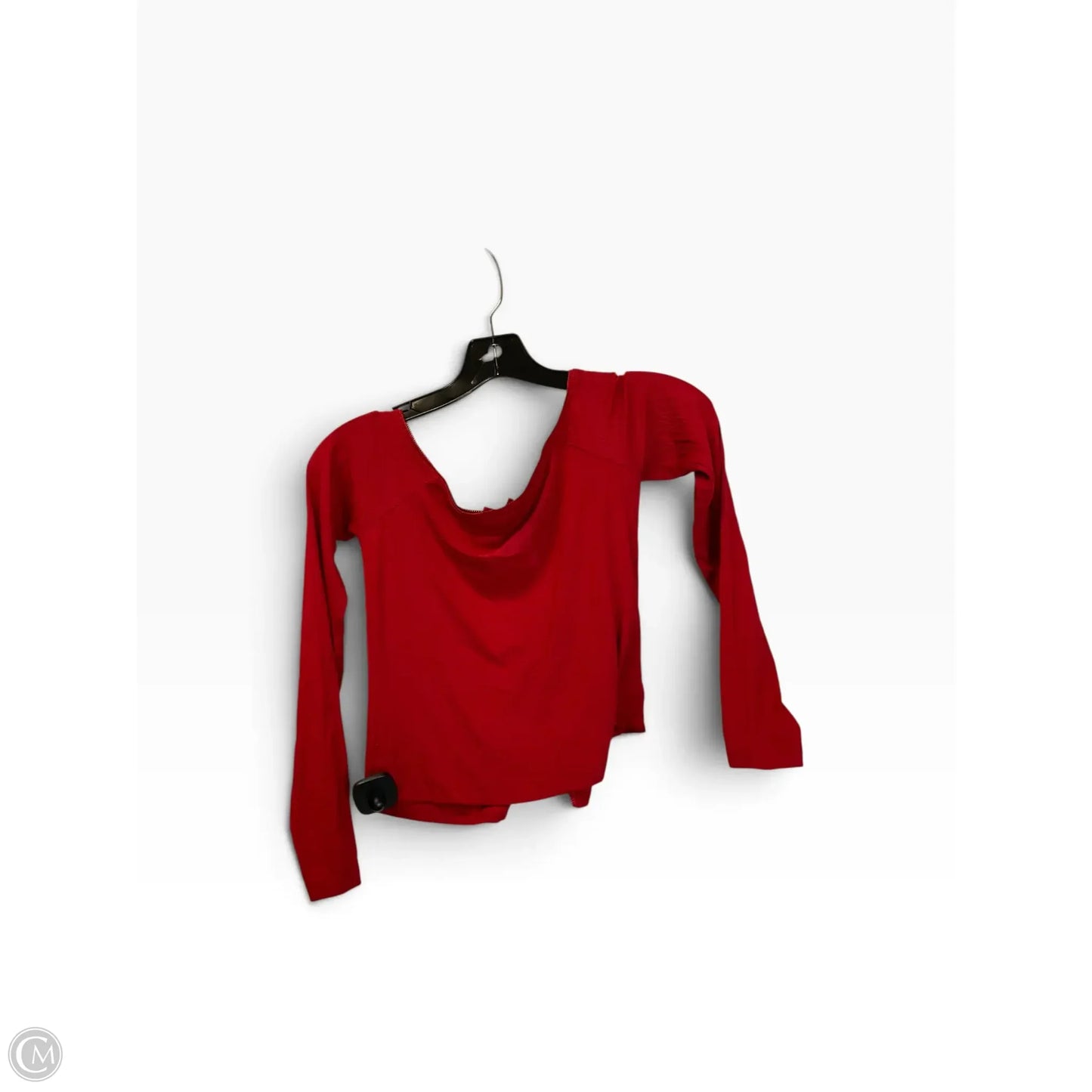 Top Long Sleeve By Pacsun In Red, Size: S