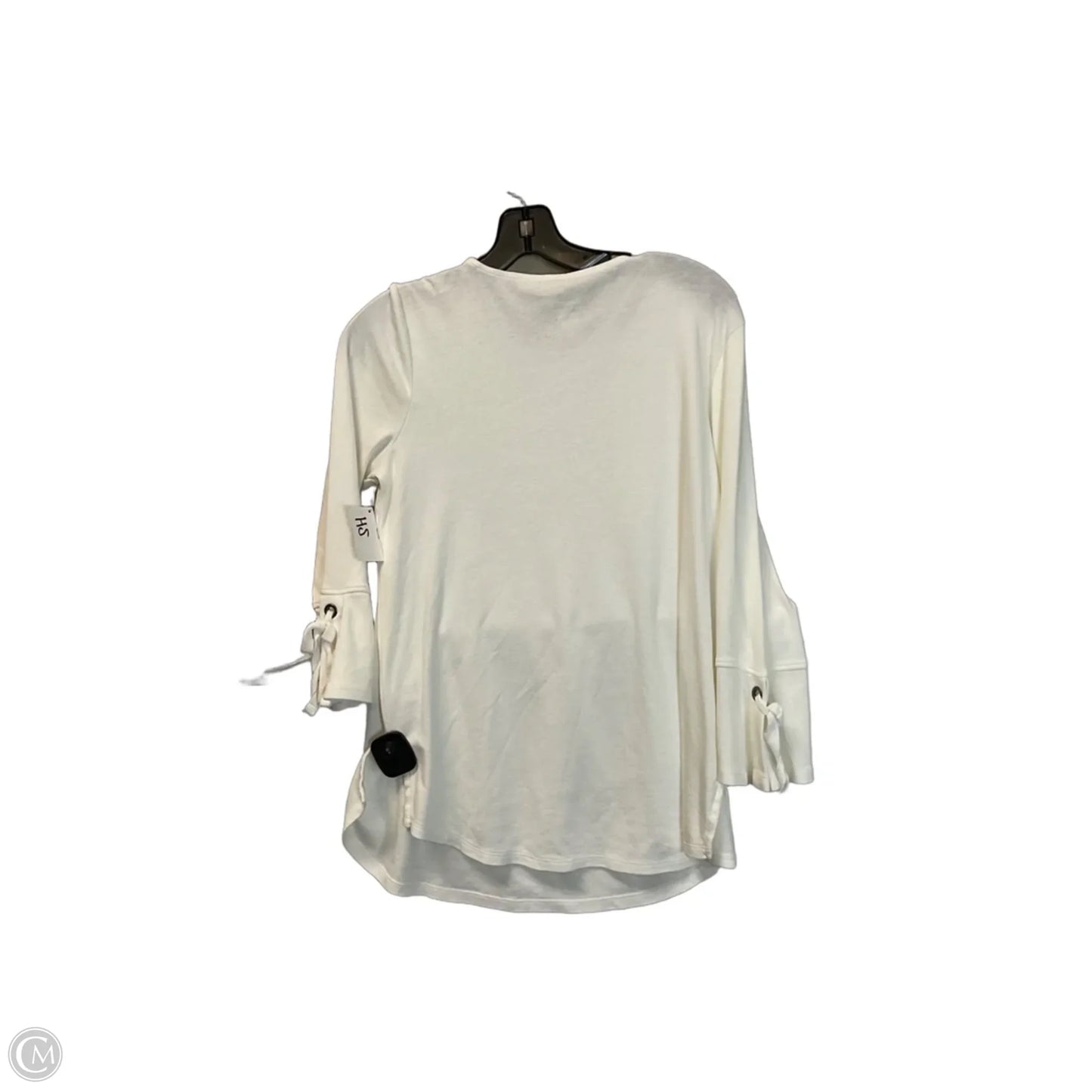Top Long Sleeve By J. Jill In White, Size: S