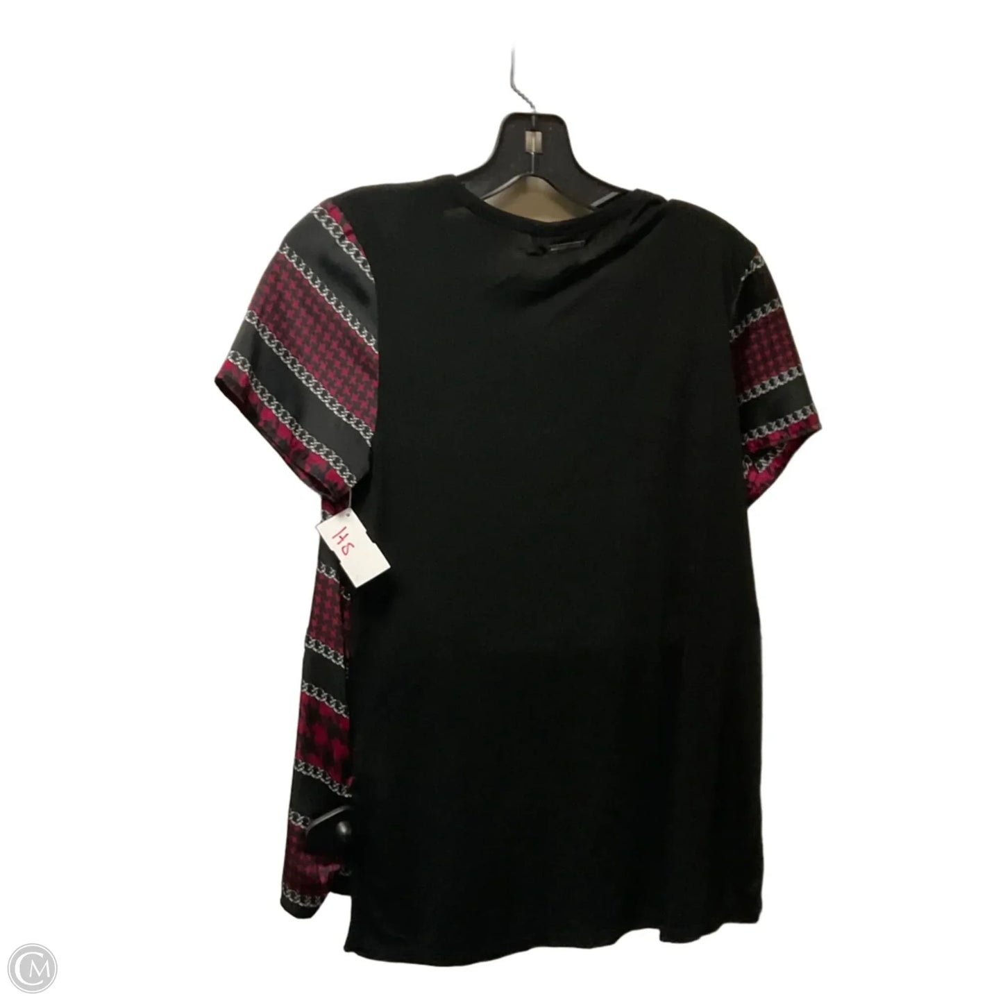 Top Short Sleeve Basic By Michael By Michael Kors In Black, Size: S