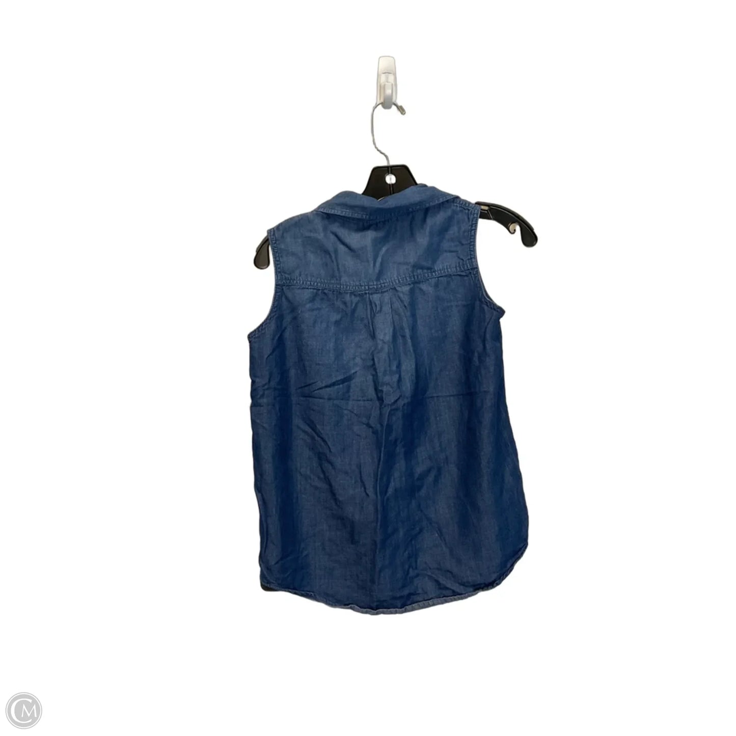 Top Sleeveless By Vintage America In Blue, Size: Xs