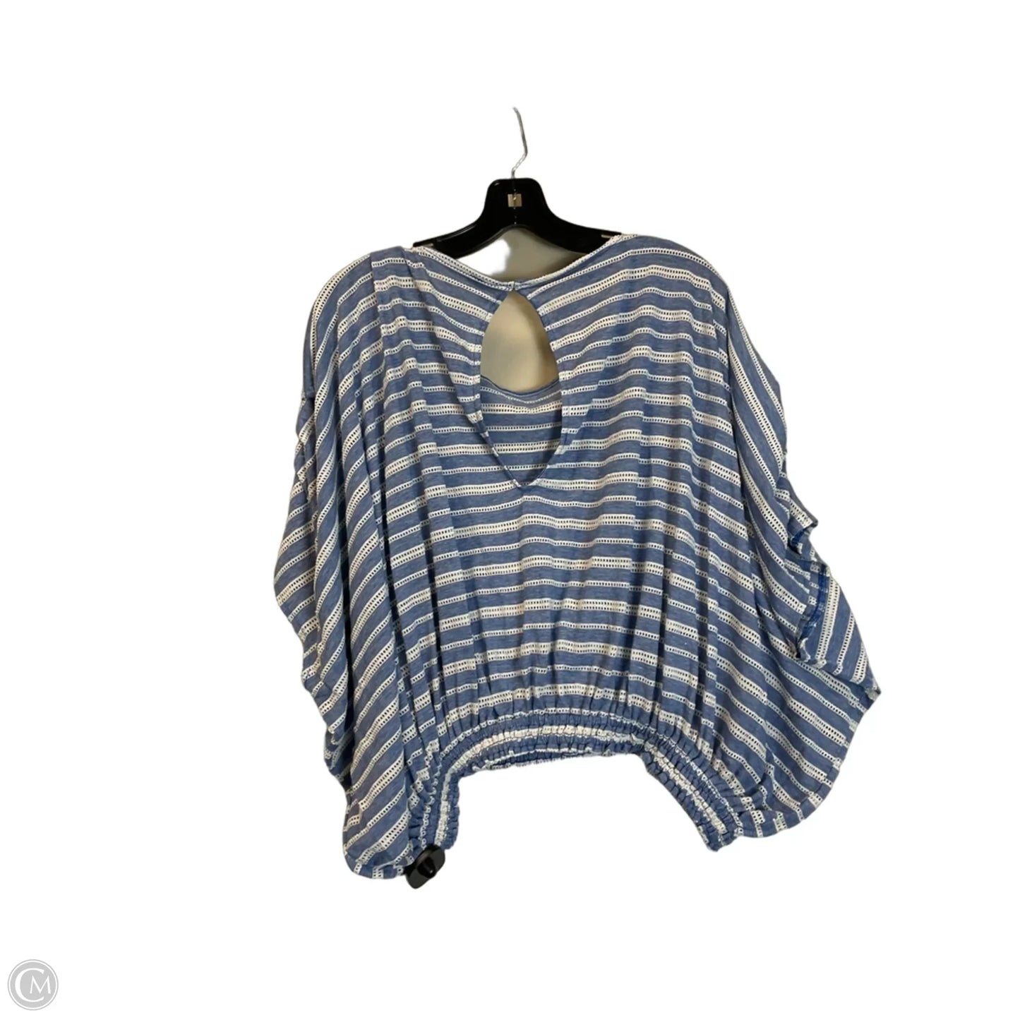 Top Short Sleeve By Free People In Blue, Size: Xs