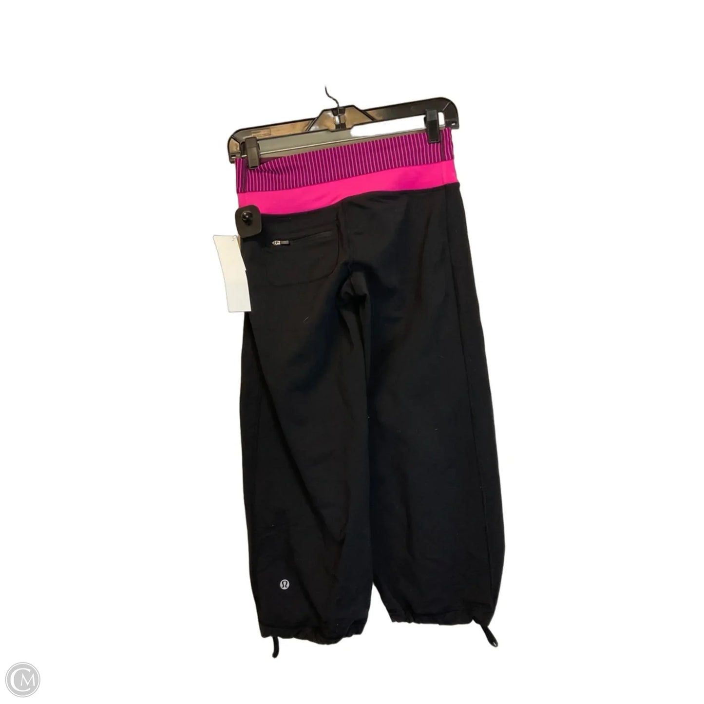 Athletic Capris By Lululemon In Black, Size: S