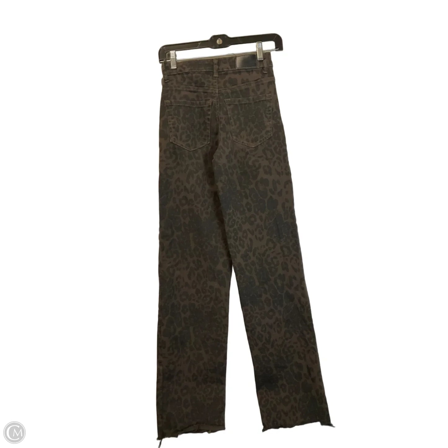 Jeans Wide Leg By Bke In Animal Print, Size: 6