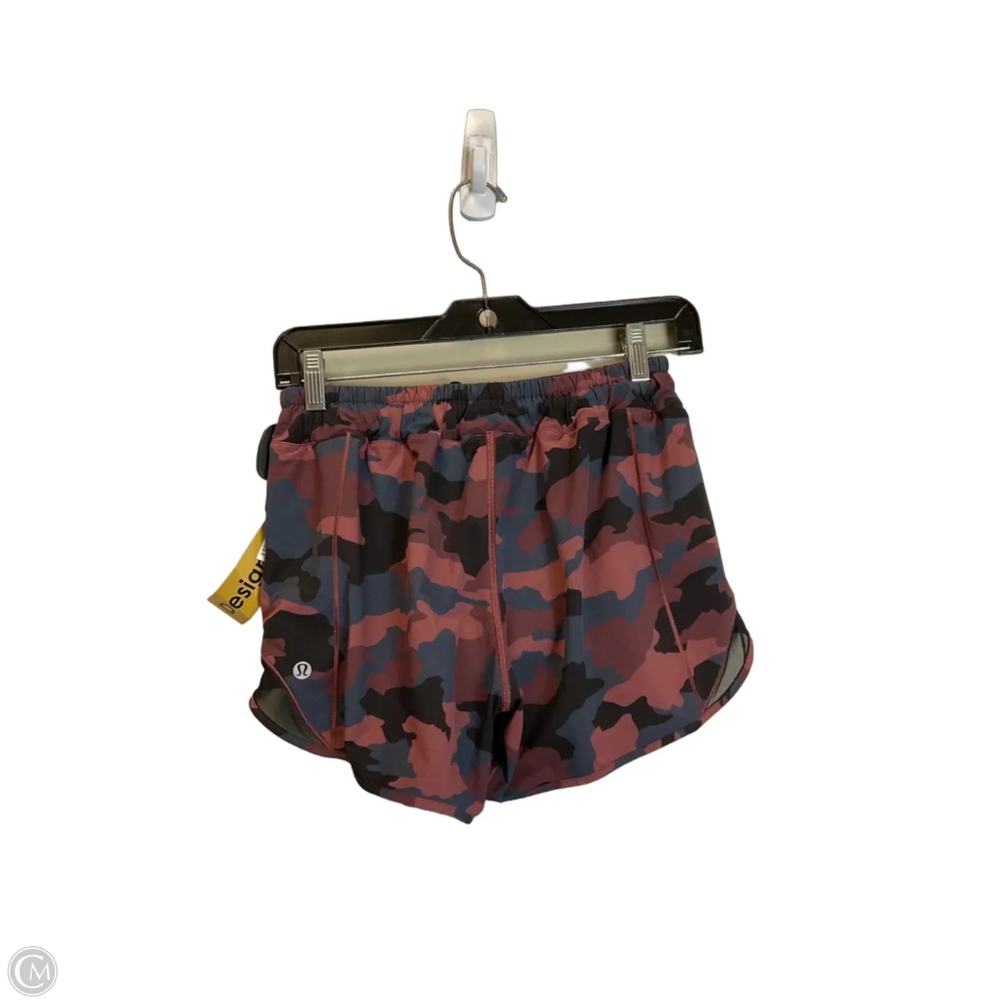 Athletic Shorts By Lululemon In Camouflage Print, Size: 6
