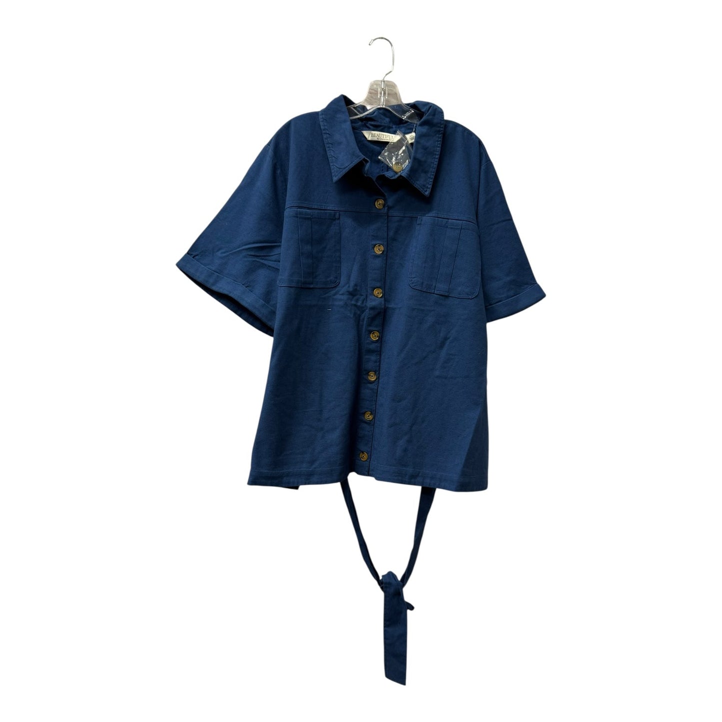 Top Ss By BEAUTIFUL In Blue, Size:3X