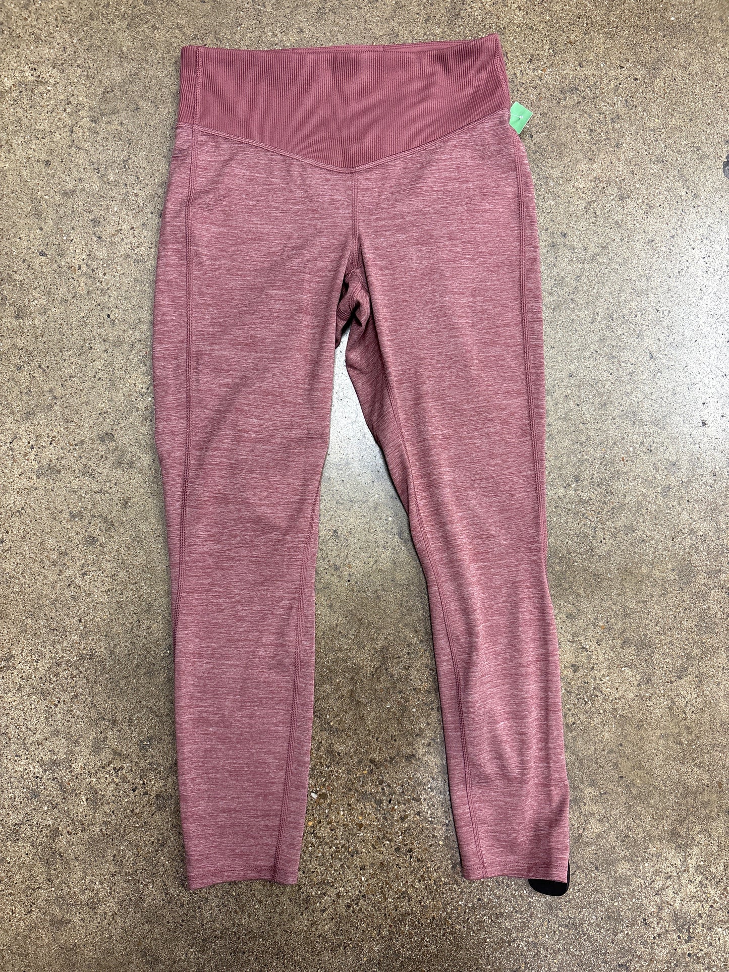 Athletic Leggings By The North Face In Red, Size:L