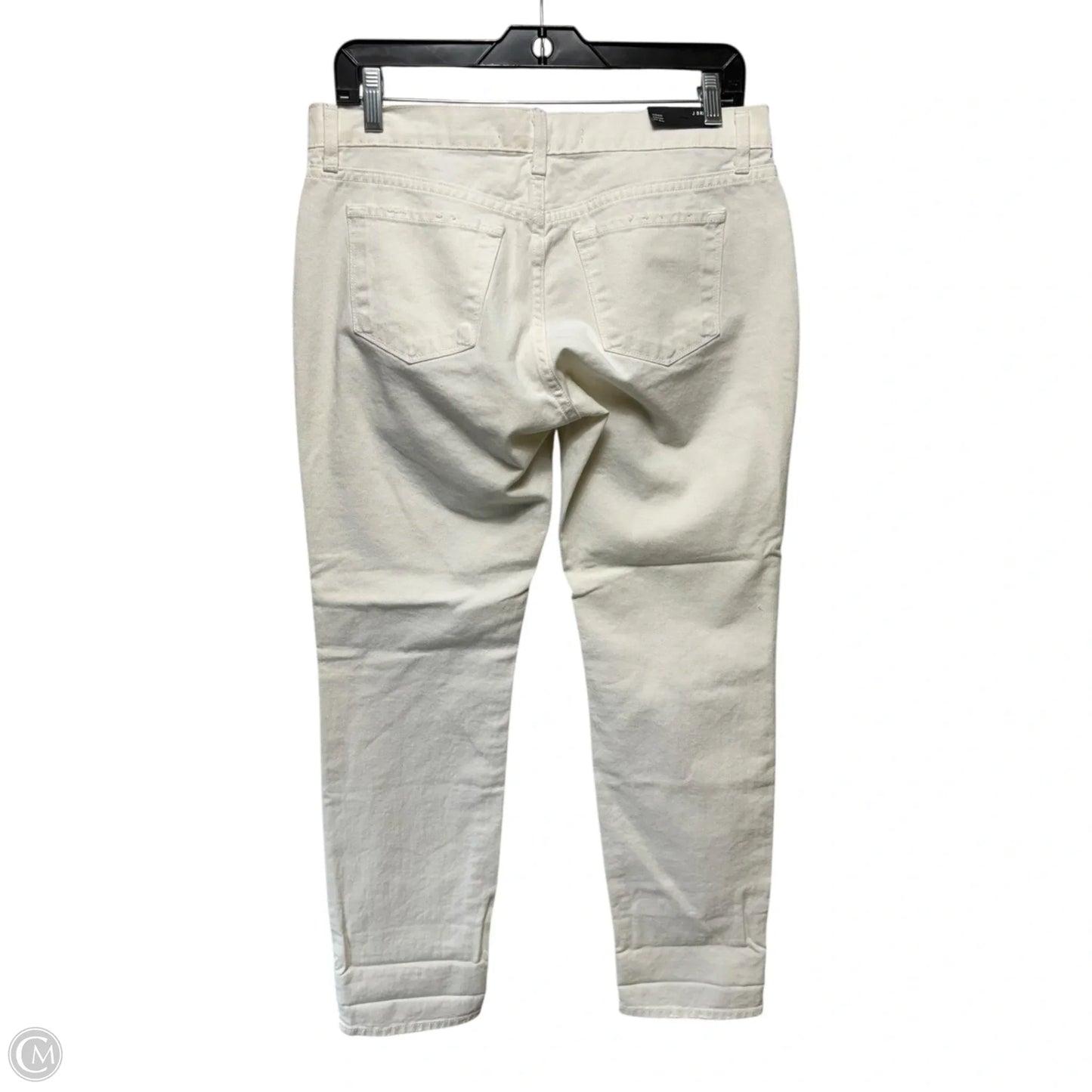 Jeans Boyfriend By J Brand In White, Size: 4