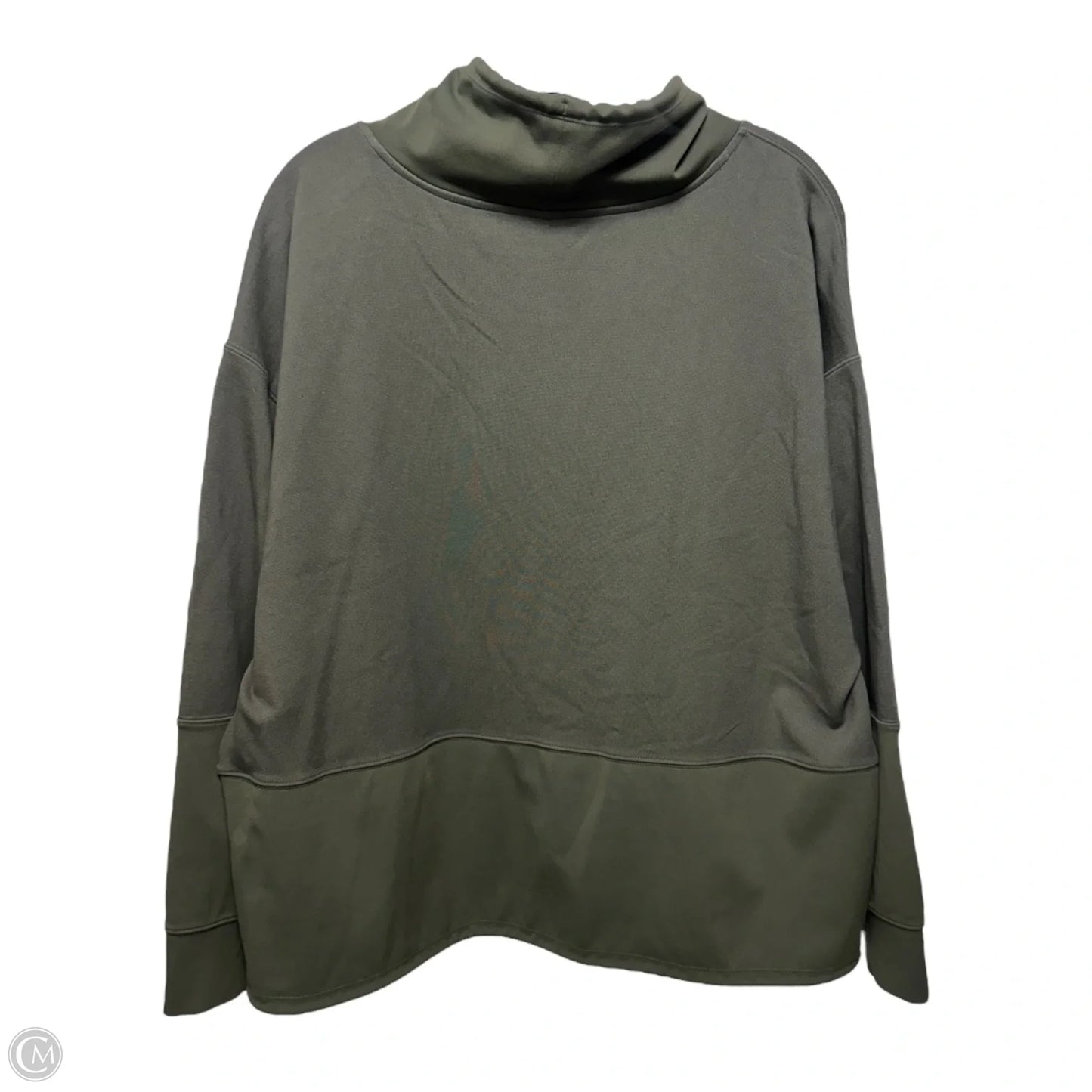 Athletic Sweatshirt Collar By Athleta In Green, Size: L