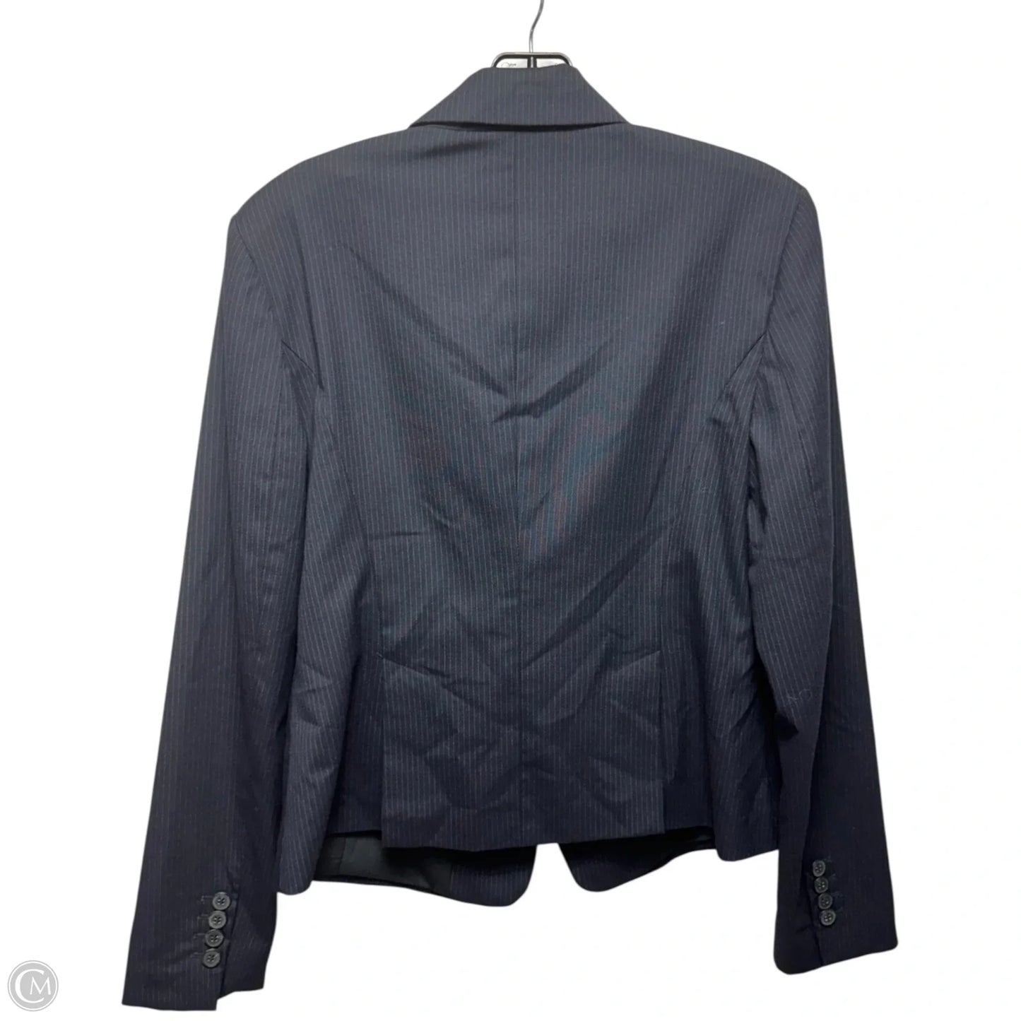 Pinstripe Blazer By Ann Taylor In Striped Pattern, Size: 6