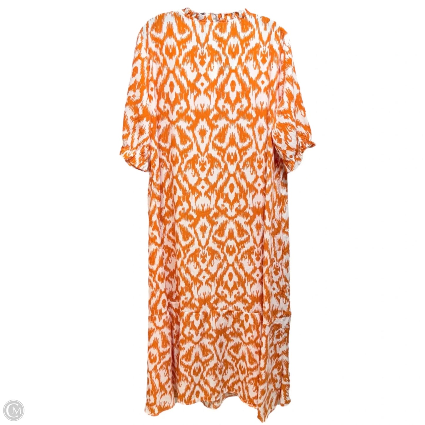 Dress Casual Maxi By Dokotoo In Orange, Size: 2x