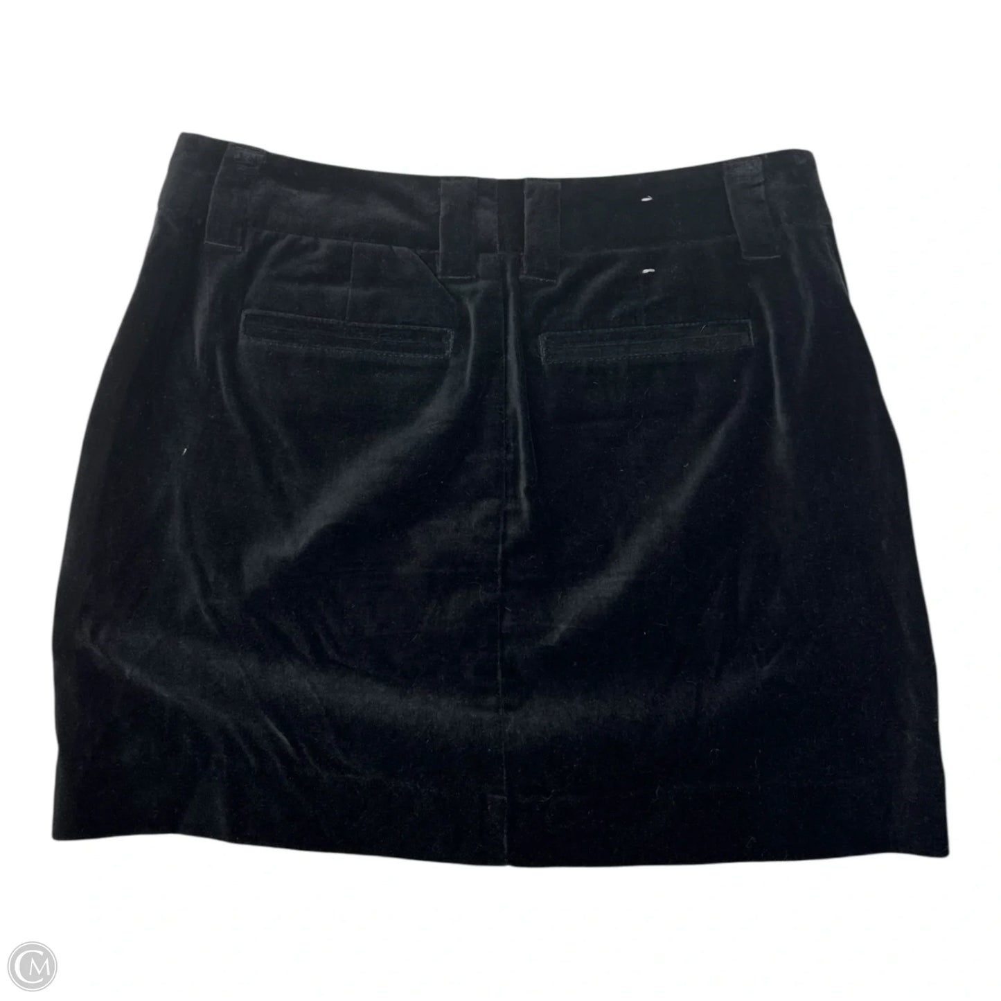 Velvet Skirt Mini & Short By Gap In Black, Size: 0