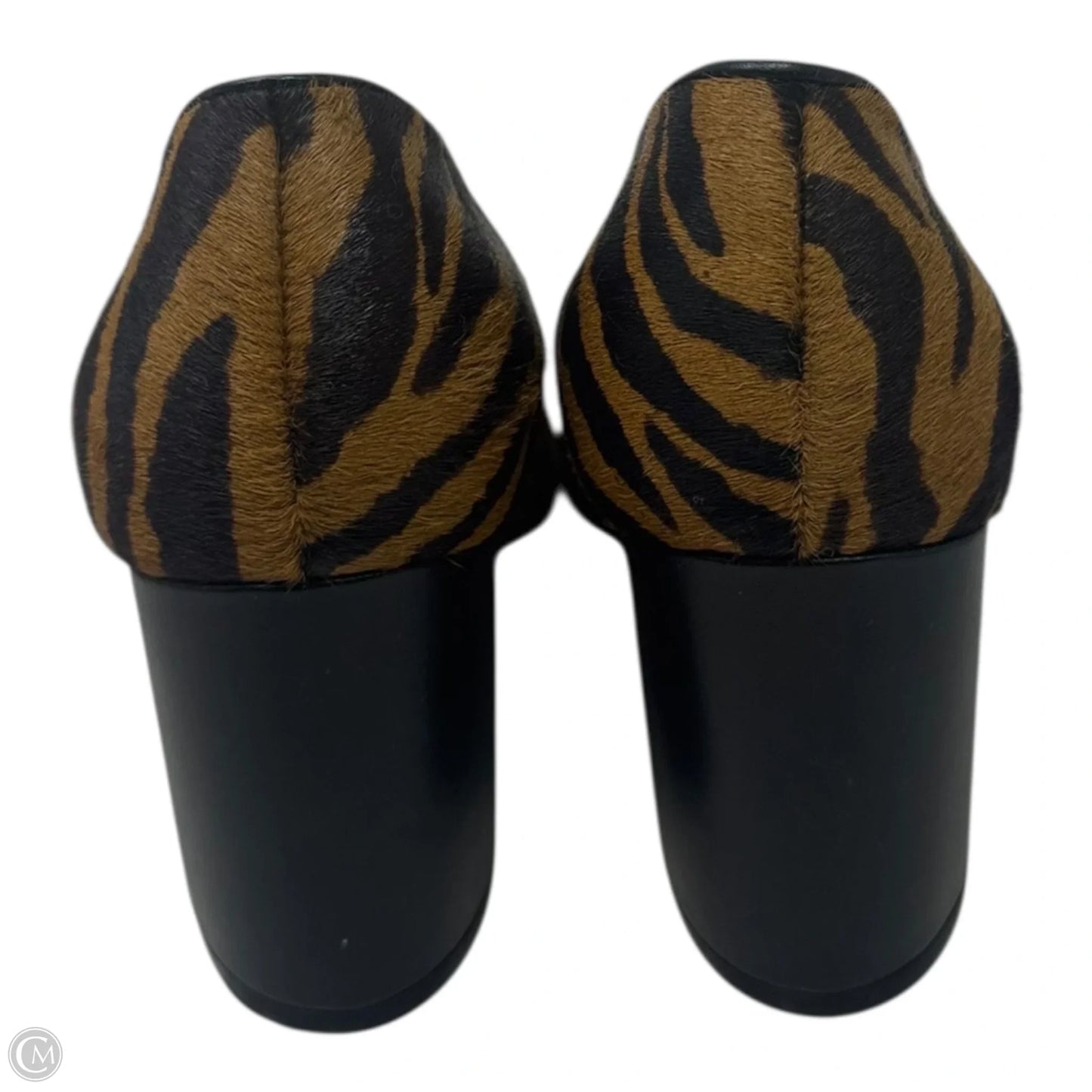 Tiger Shoes Heels Block By Marc Fisher In Animal Print, Size: 9.5
