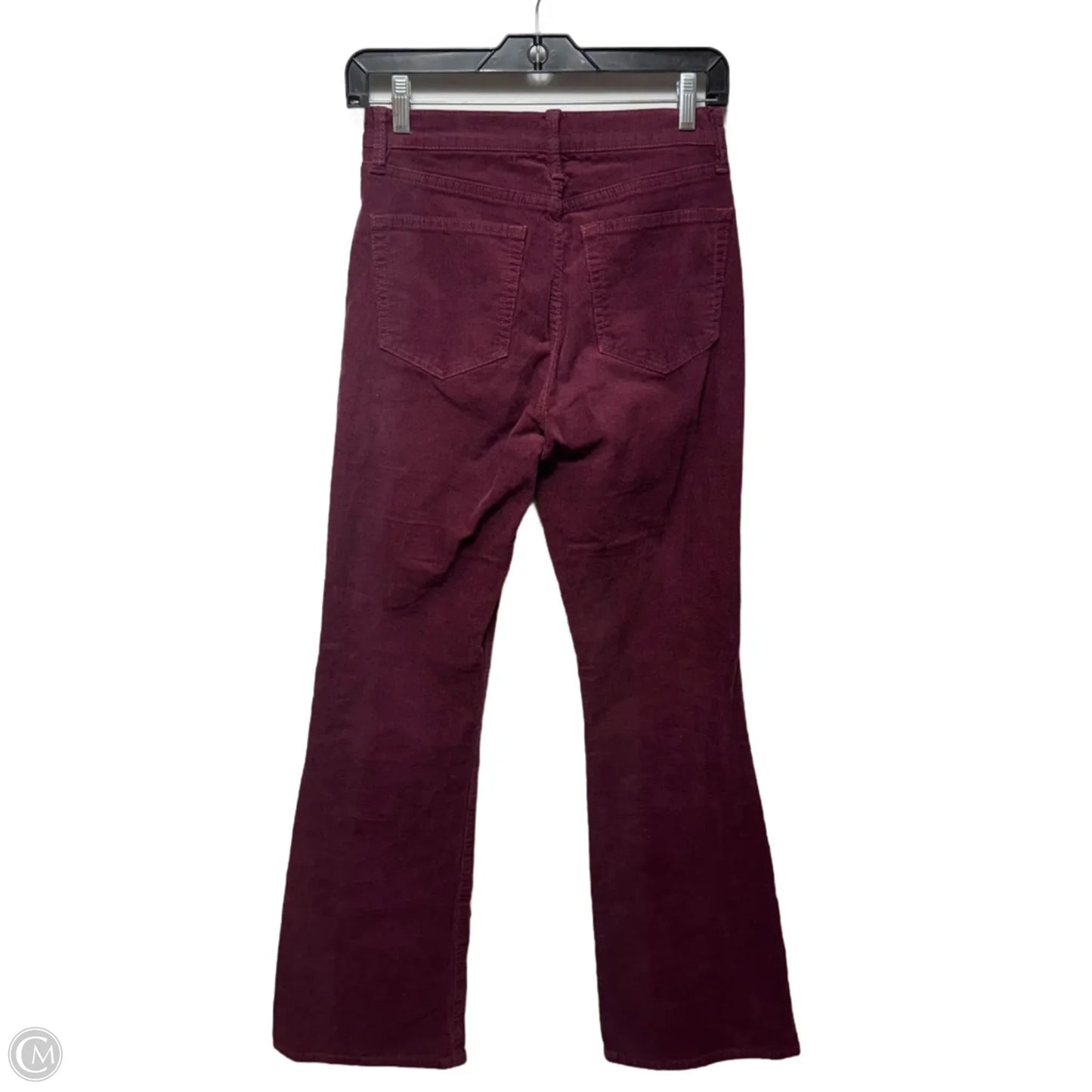 Flared Pants Corduroy By Gap In Maroon, Size: 2