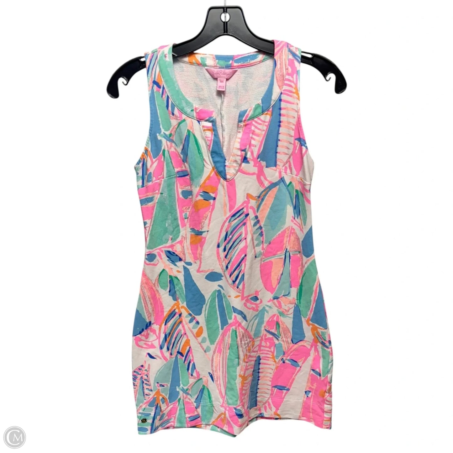 Estrada Shift Dress Designer By Lilly Pulitzer In Multi Out To Sea, Size: XXS