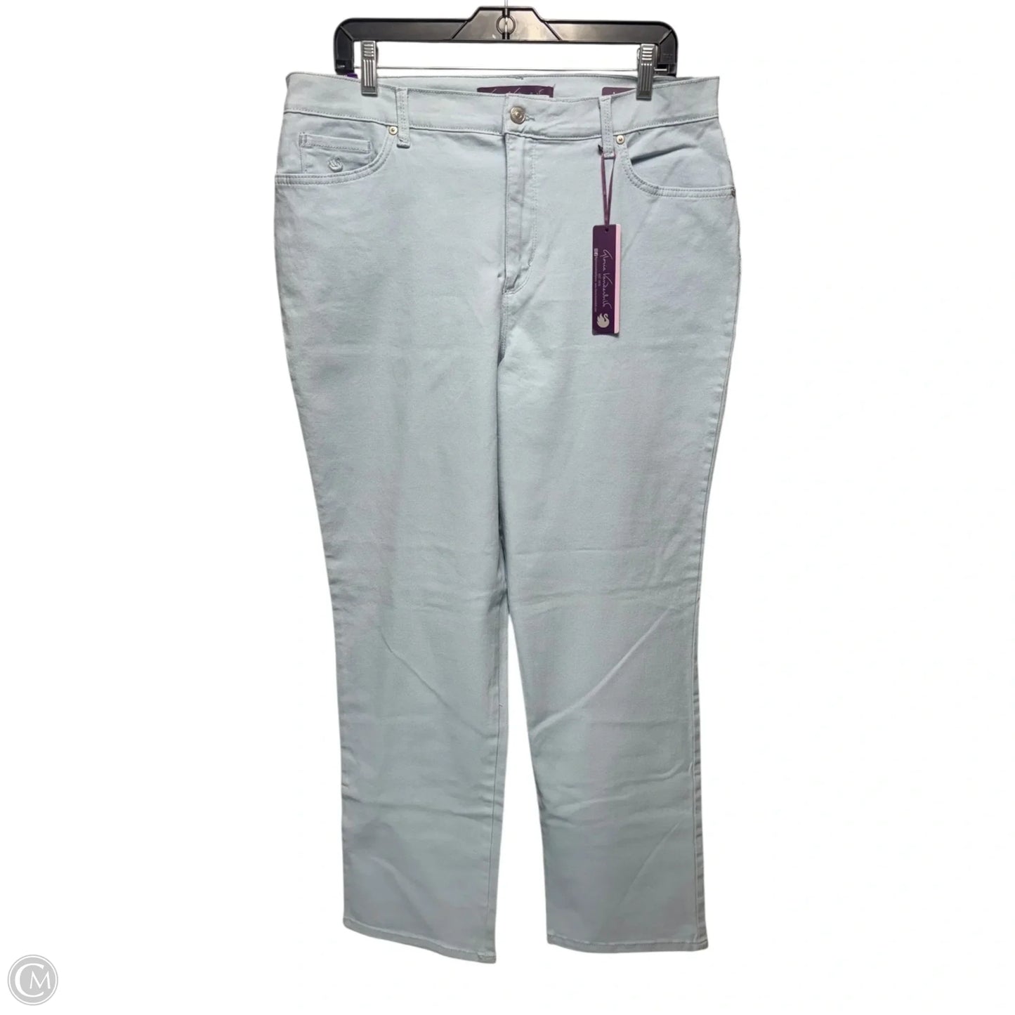 Amanda Jeans Straight By Gloria Vanderbilt In Blue, Size: 14