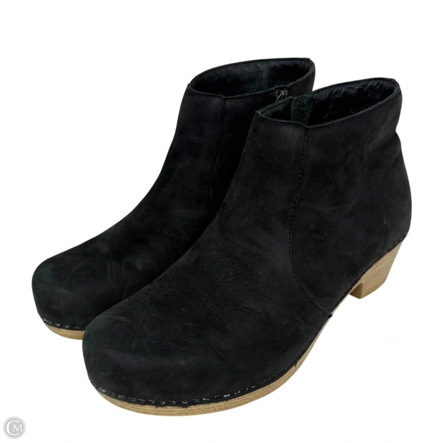 Maria Ankle Booties By Dansko In Black, Size: 8.5