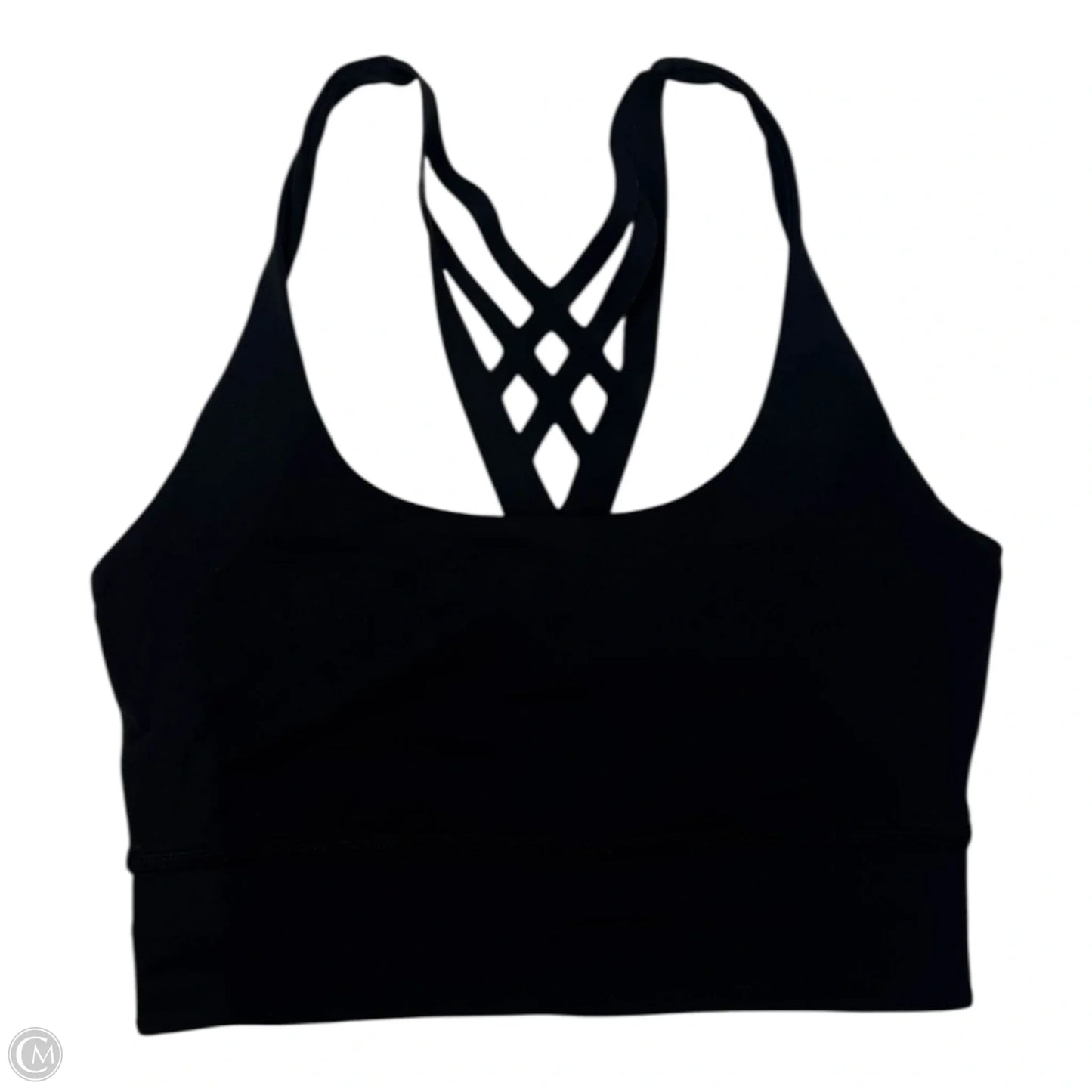 Athletic Bra By Lululemon In Black, Size: 6