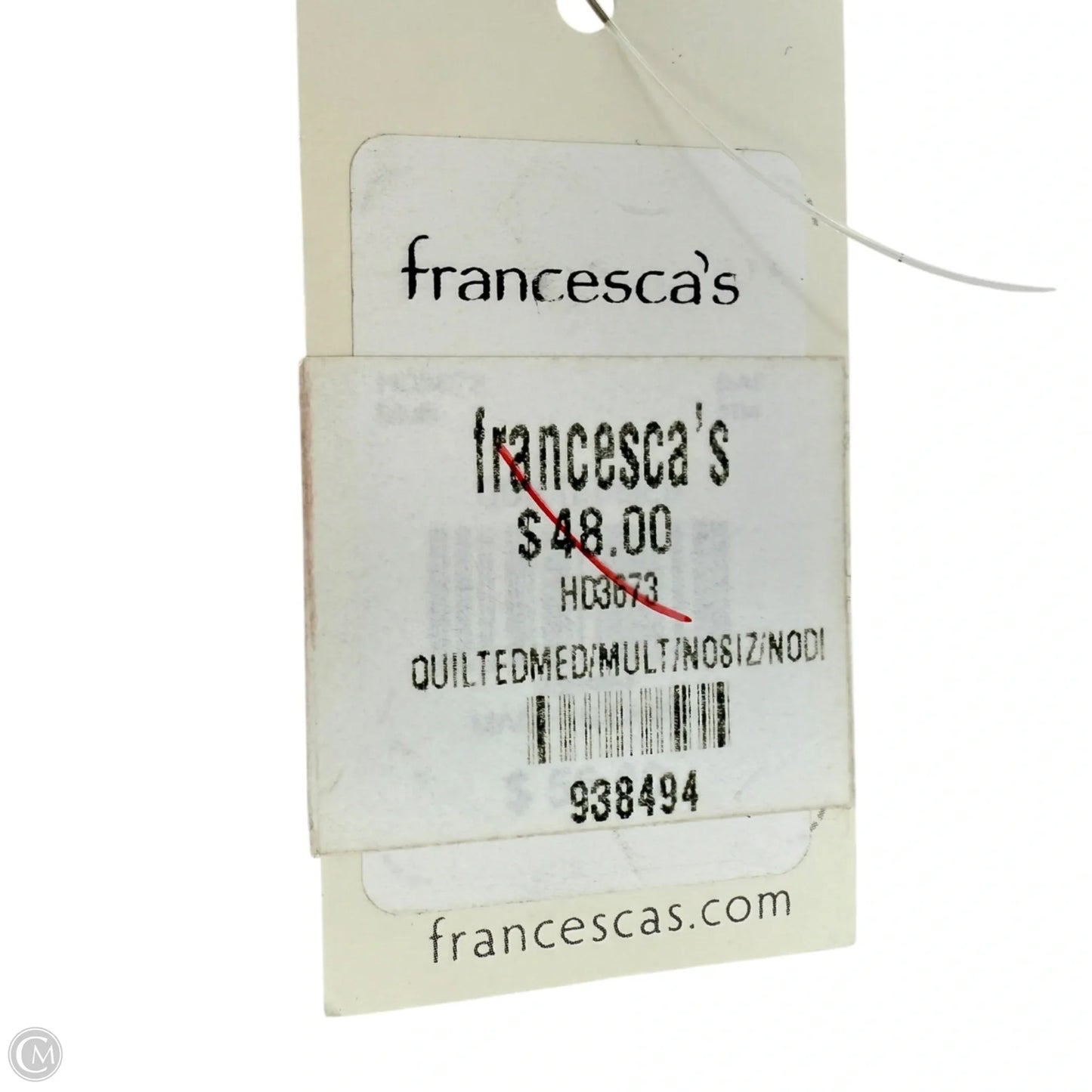 Handbag By Francesca's, Size: Large