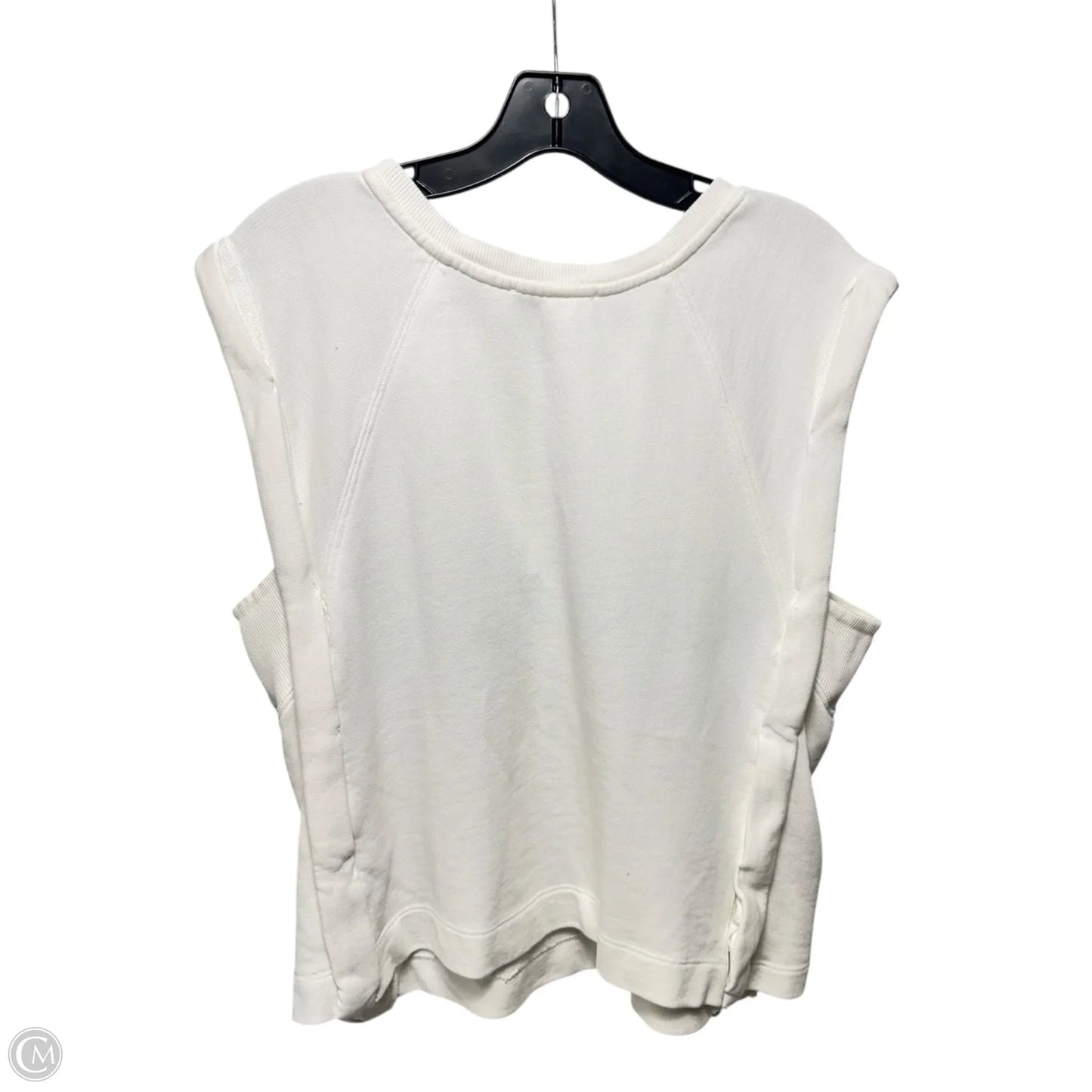 Amour Top Sleeveless By Anthropologie In White, Size: S