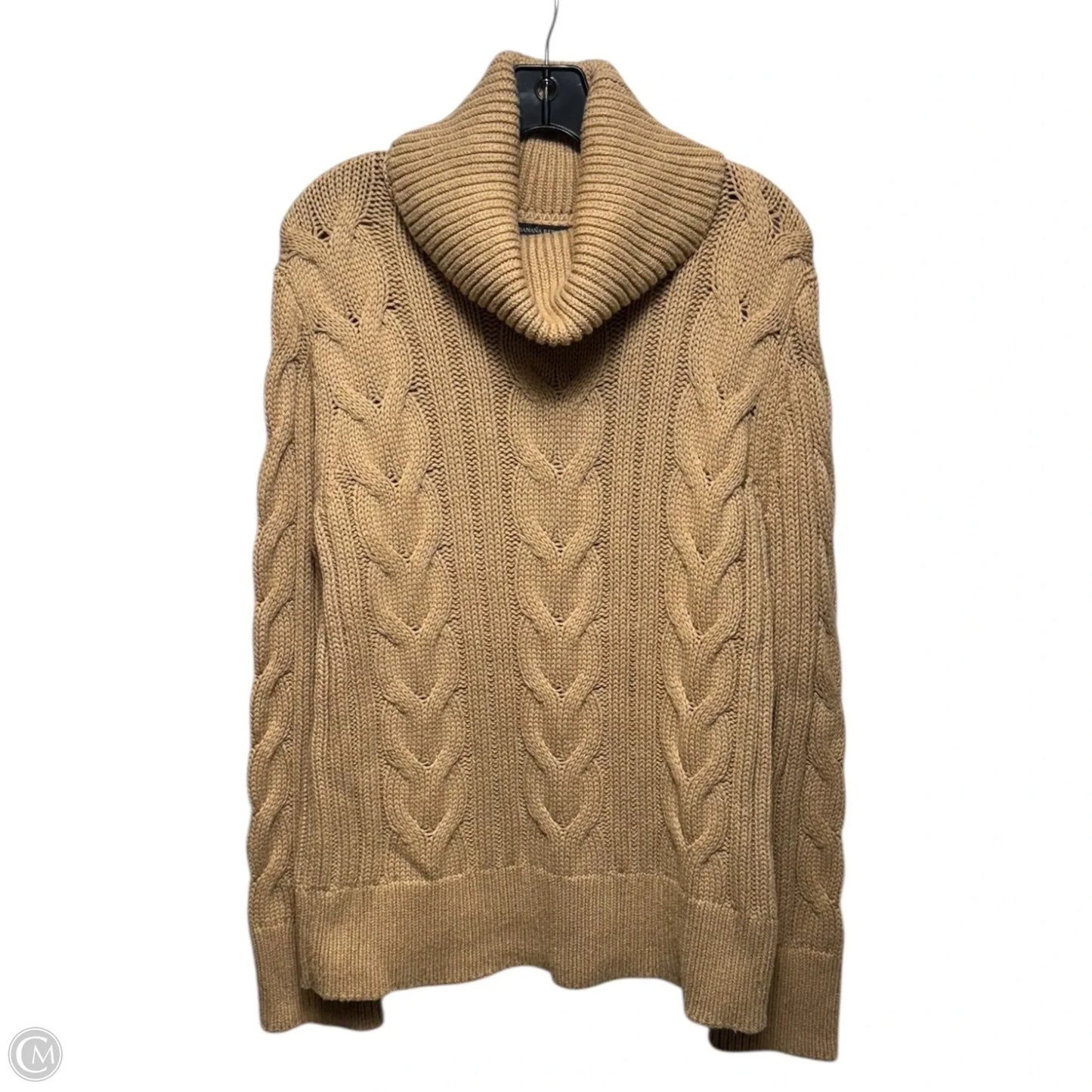 Sweater By Banana Republic In Tan, Size: M