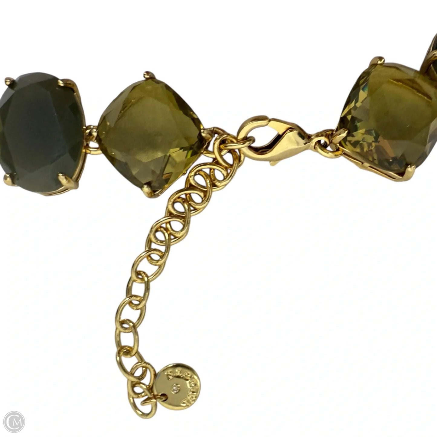 Neutral Crystals Statement Necklace By Talbots