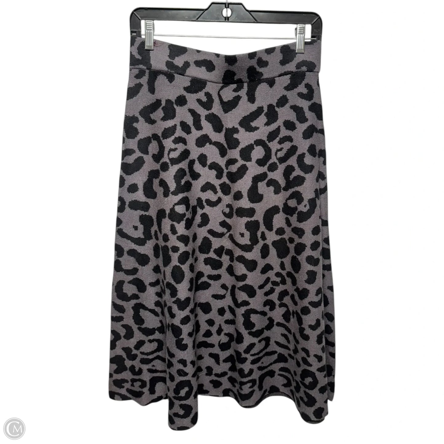 Knit Skirt Midi By Cato In Animal Print, Size: Xs