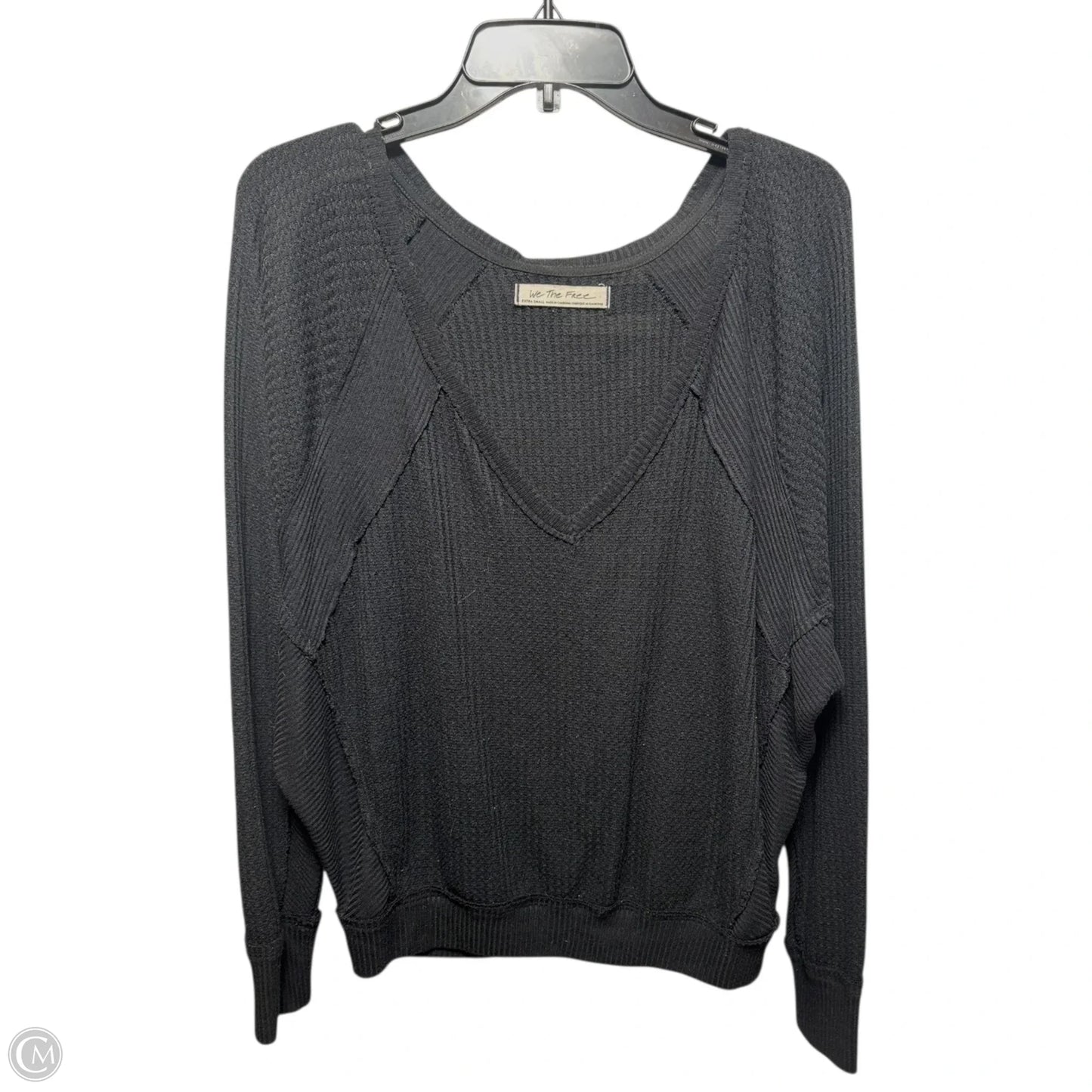 Top Long Sleeve By We The Free In Black, Size: Xs