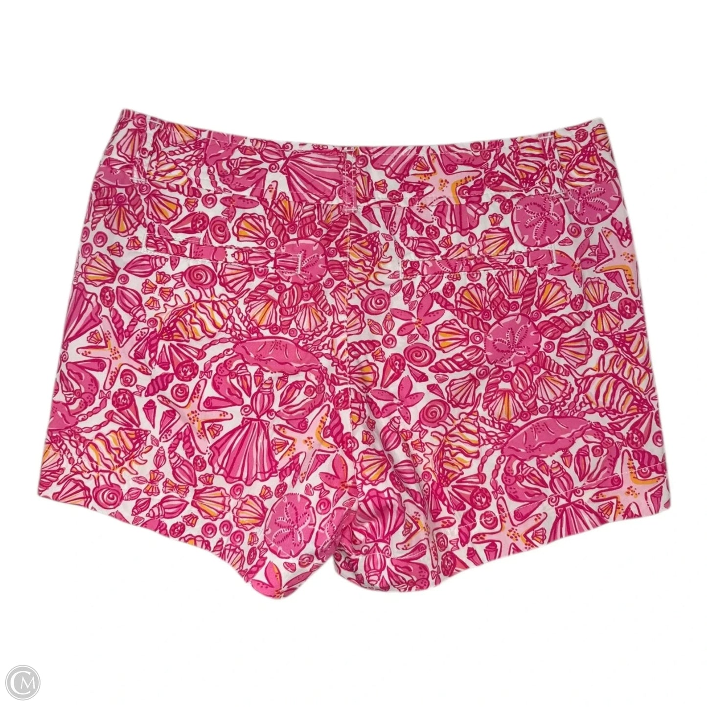 Callahan Shorts Designer By Lilly Pulitzer In Hotty Pink Sailors Valentine, Size: 6