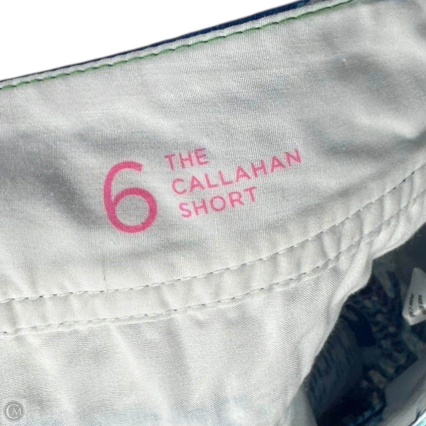 Callahan Shorts Designer By Lilly Pulitzer In Brewster Blue Good Reef Starfish, Size: 6