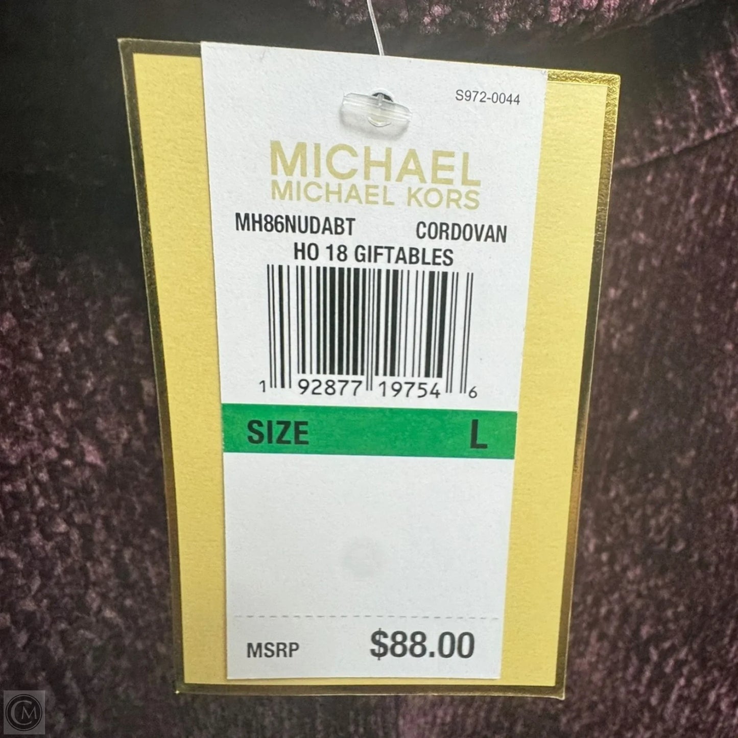 Sweater By Michael By Michael Kors In Maroon, Size: L