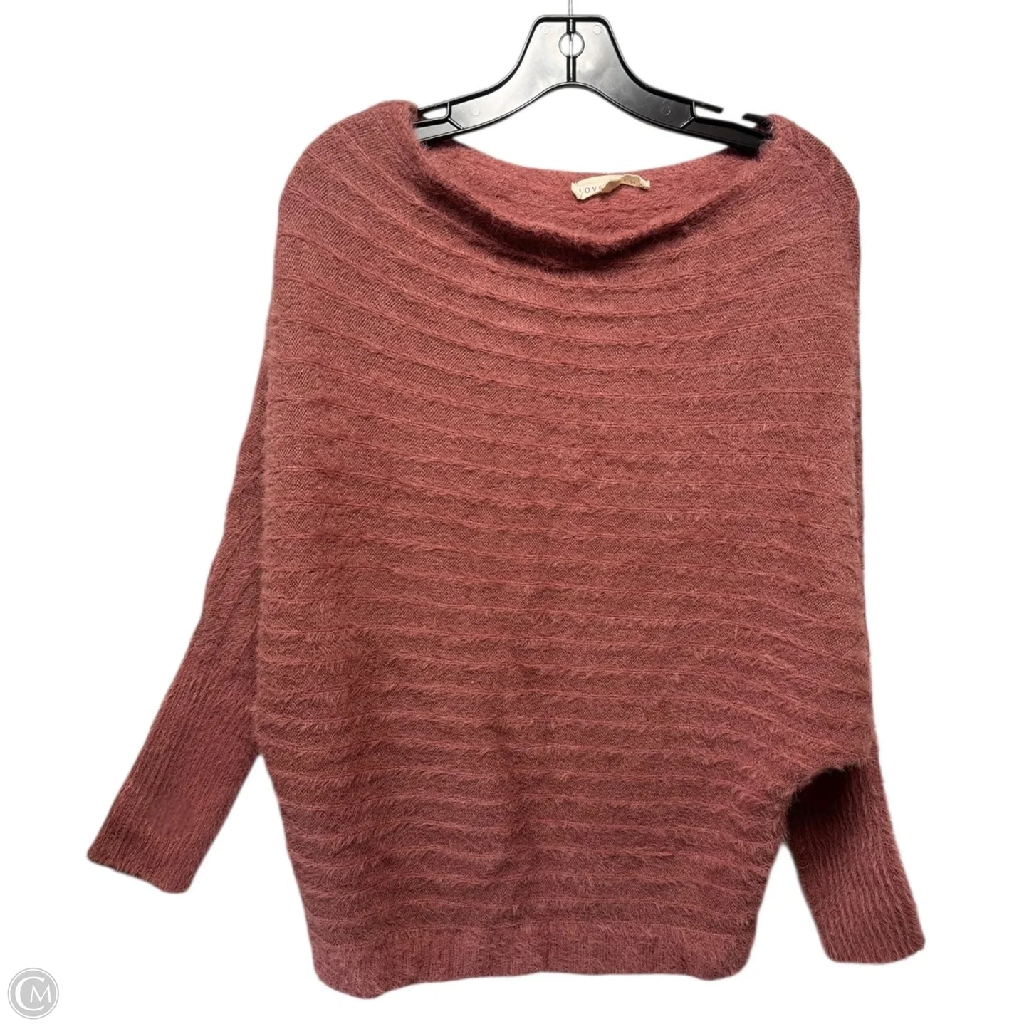 Eyelash Sweater By Lovestitch In Pink, Size: M