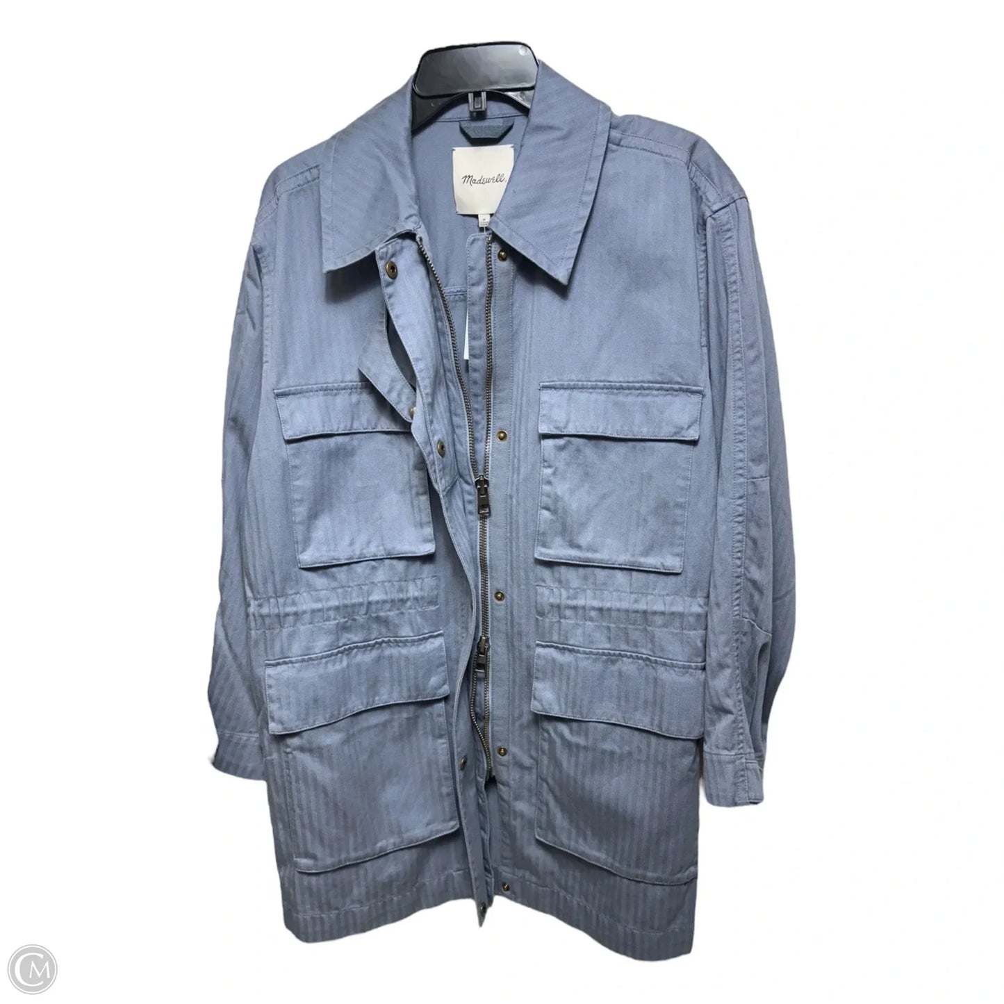 Jacket Utility By Madewell In Blue, Size: M